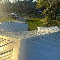 24ga 1" Nail-Strip Mill Finish by Total Roofing System The Metal Roof Experts