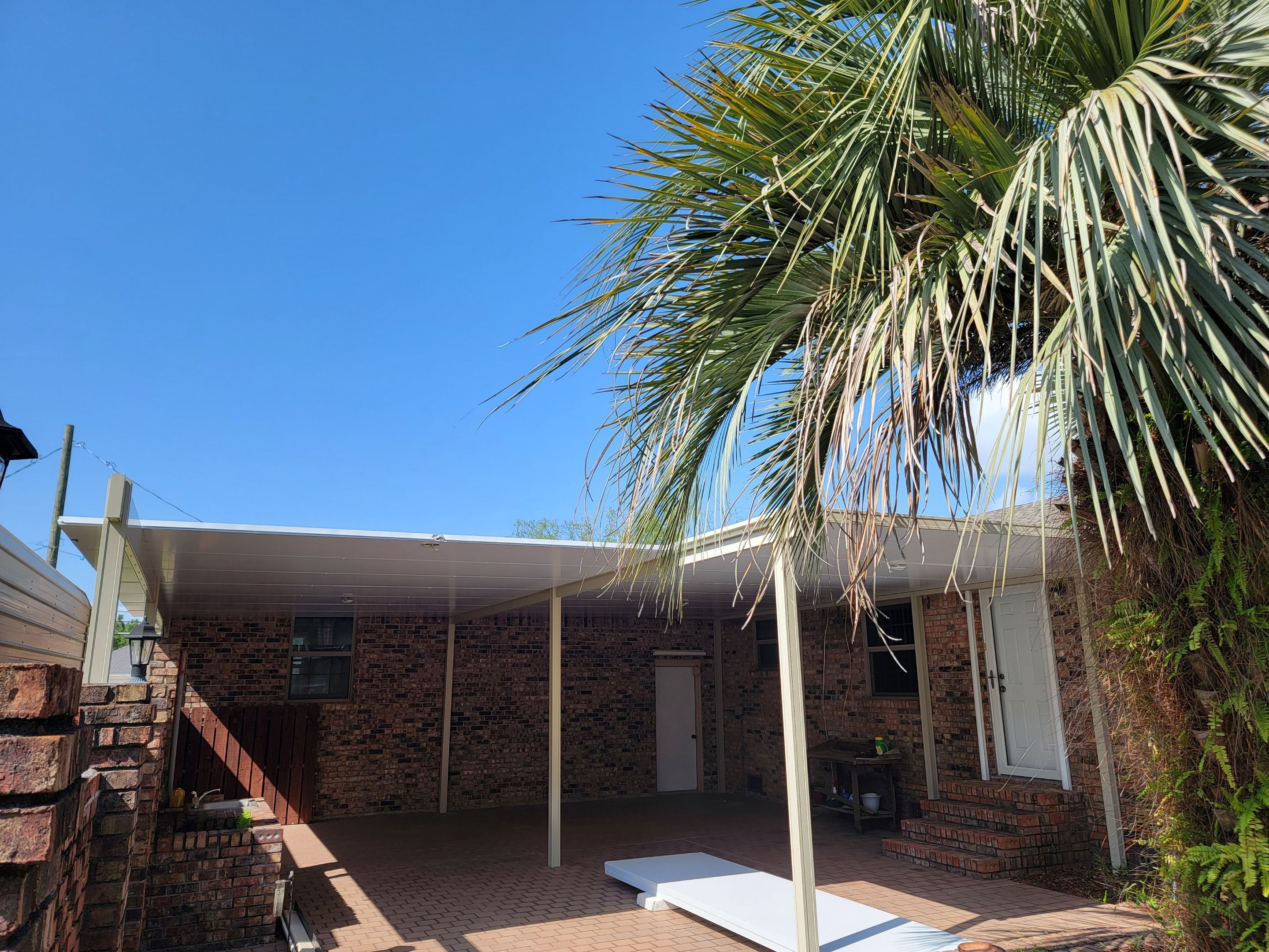 Patio Cover using Colorbeam by Titan Sunrooms