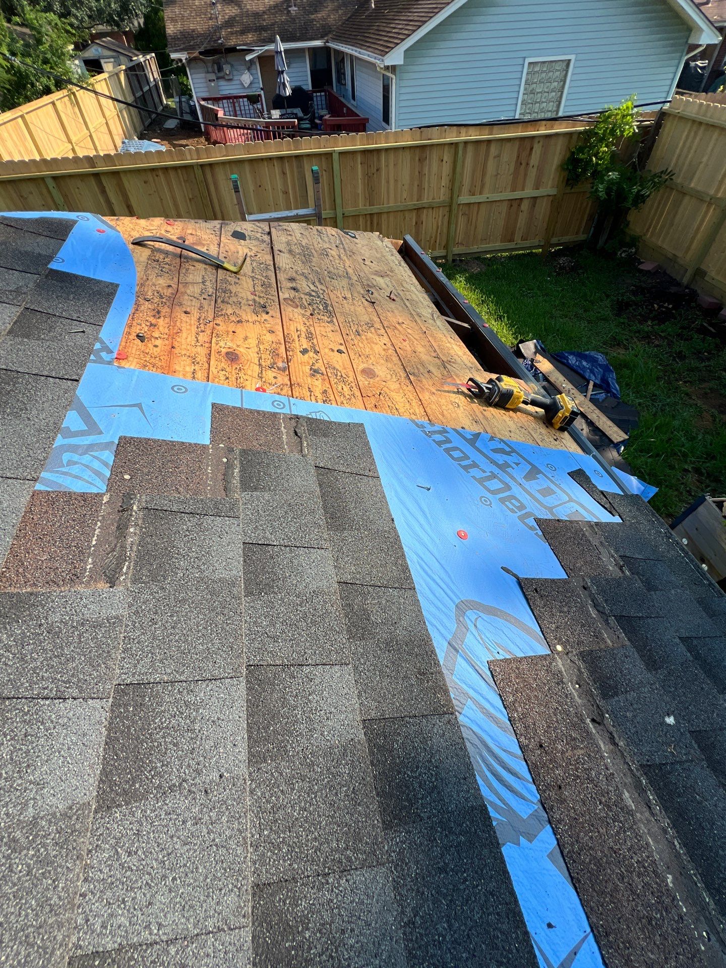 Residential Roofing Repair using Owen's Corning Duration (Lifetime) Shingles by Roof Repair Company