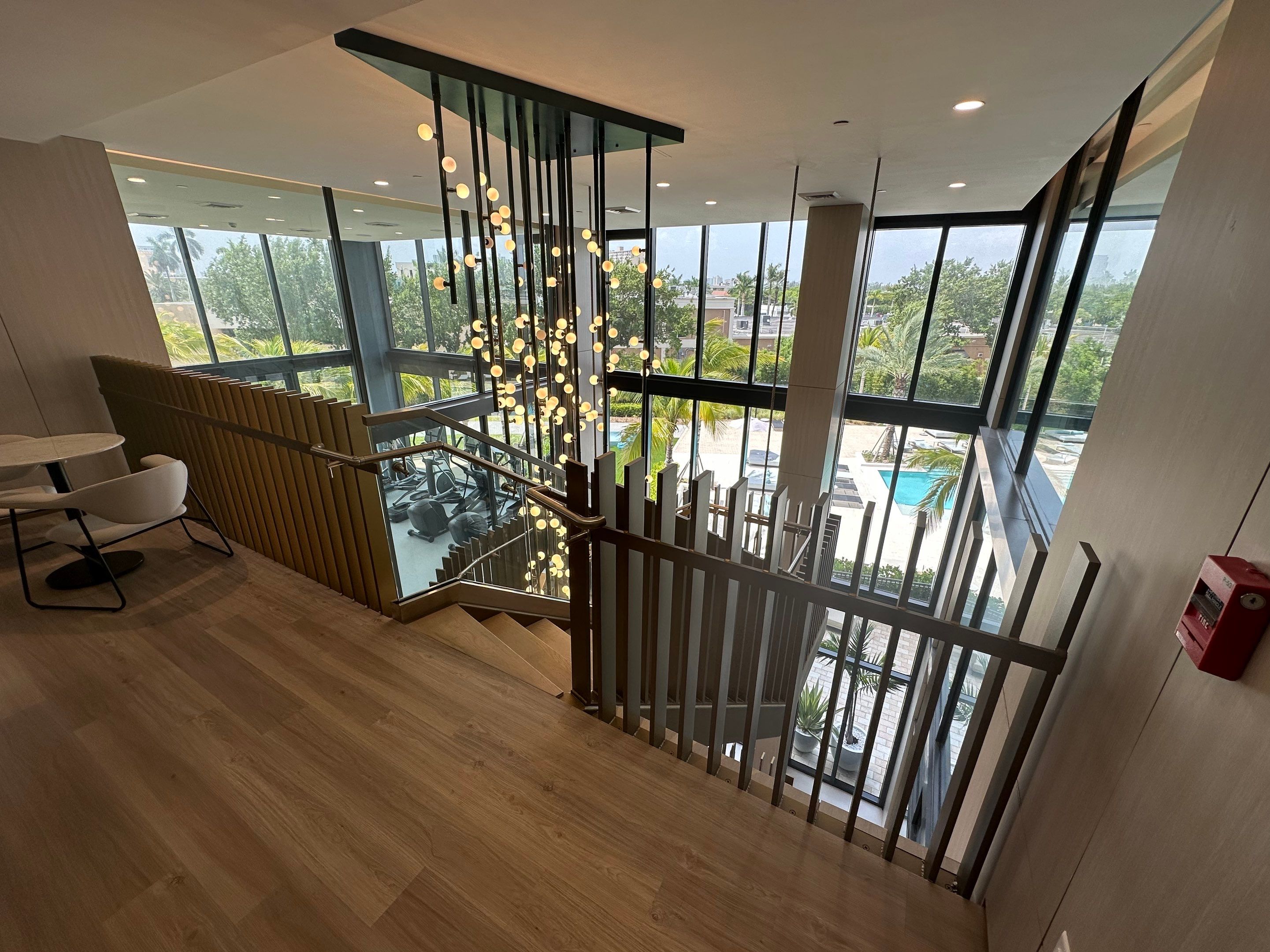 Custom Commercial Lobby in Hallandale Beach by Toledo Iron Works