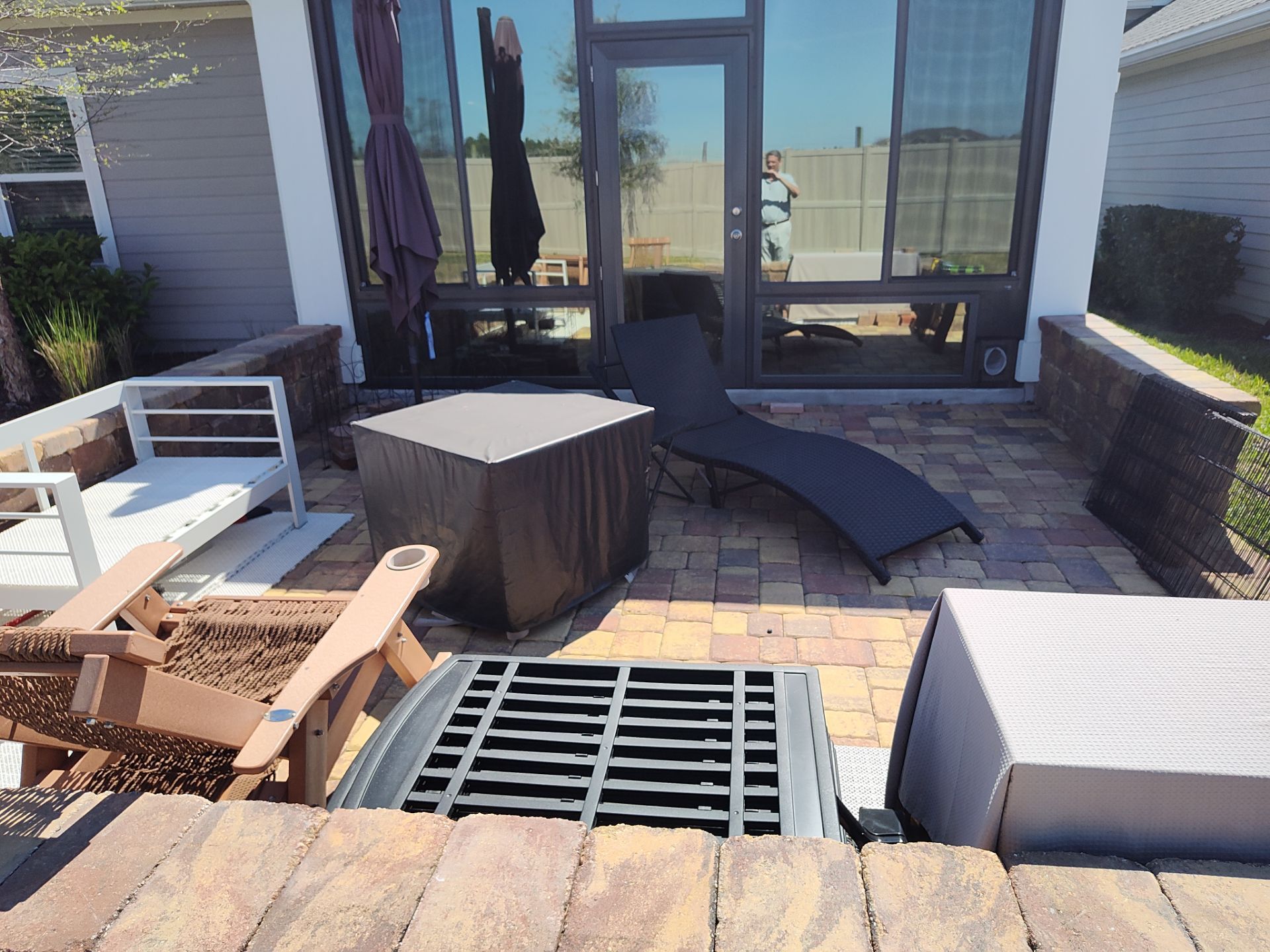 paver patio using Concrete Sealant by DuraSeal