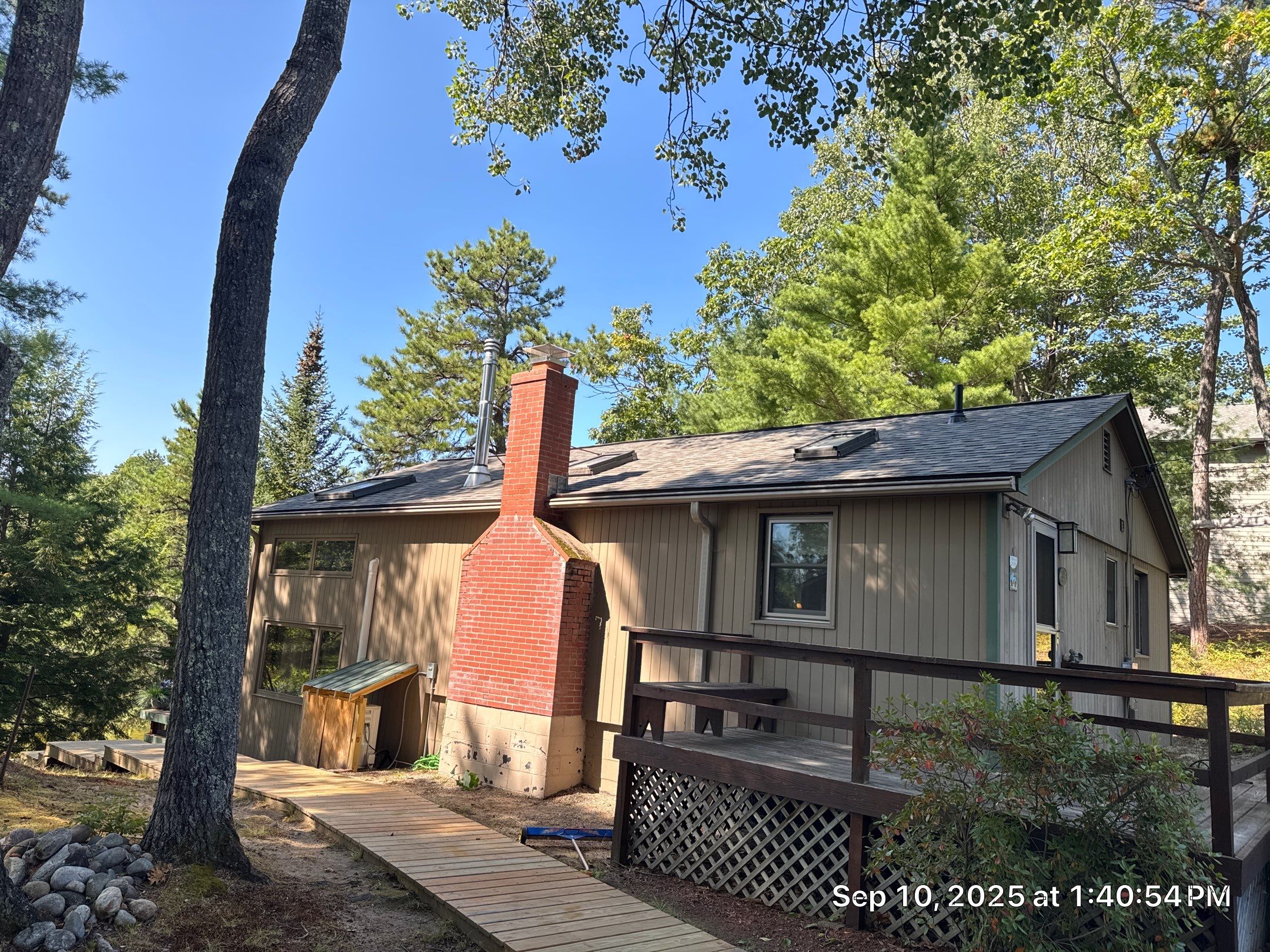 Roof & Shed Replacement in Center Ossipee, NH – Owens Corning Driftwood by Compass exteriors