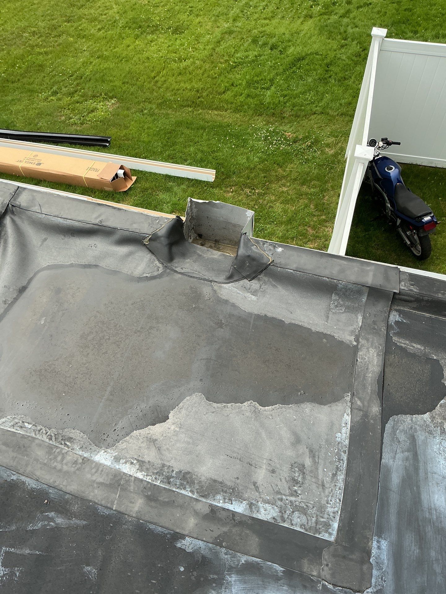 EPDM Flat Roof Installation + Seamless Gutter Upgrade by Mighty Dog Roofing of Greater Middlesex County
