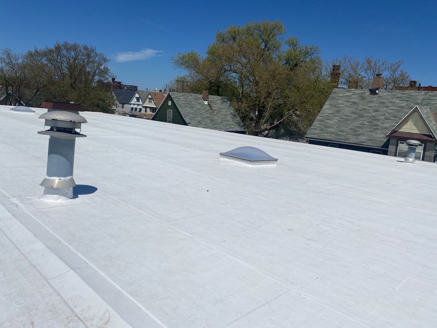 Commercial Roofing Installation using TPO Membrane by Runyon & Sons Roofing