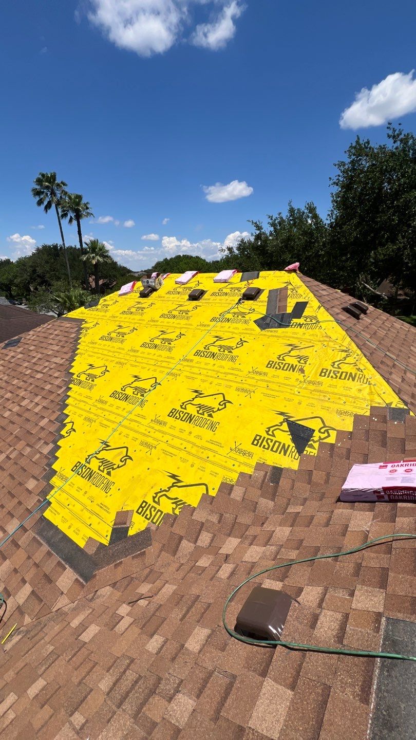 Shingle Roof System  using Owens Corning Duration Storm Shingles by Bison Roofing  
