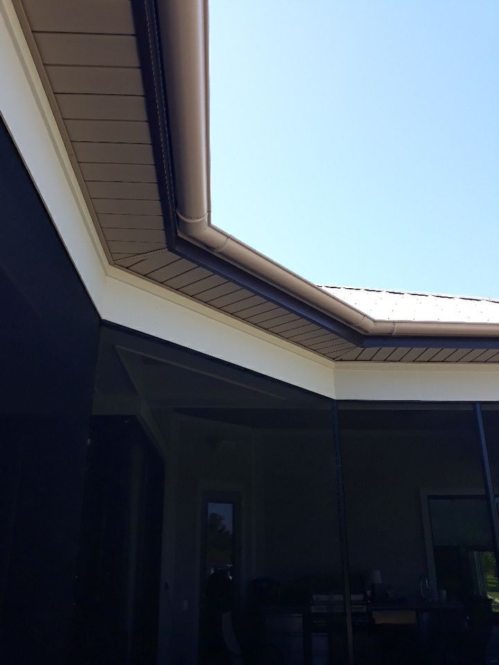Gutter Installation using Half Round Seamless Gutters by Gutter Professors