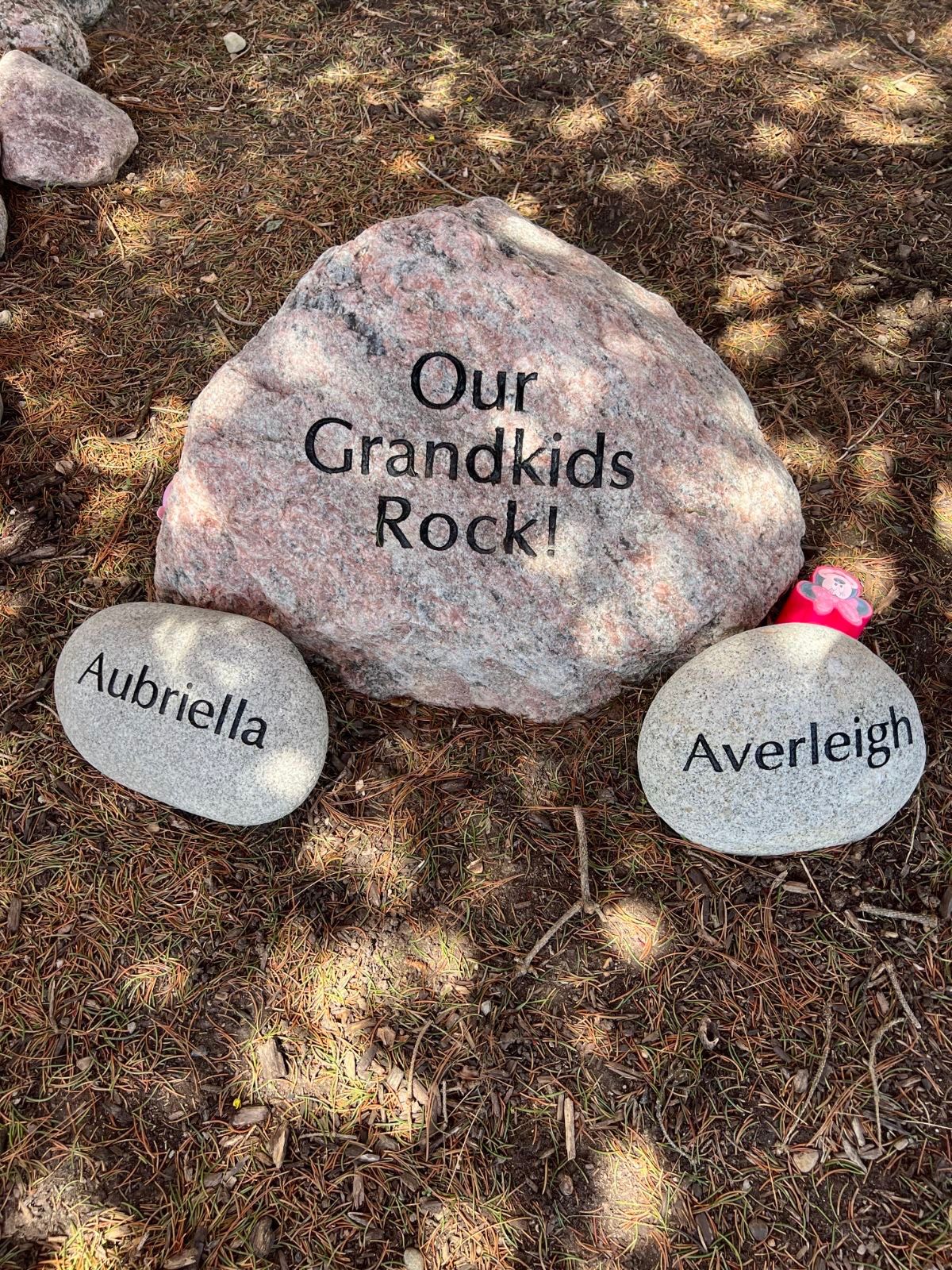 Boulder Engraving Services by Reisenberg’s Lawn & Landscape, LLC