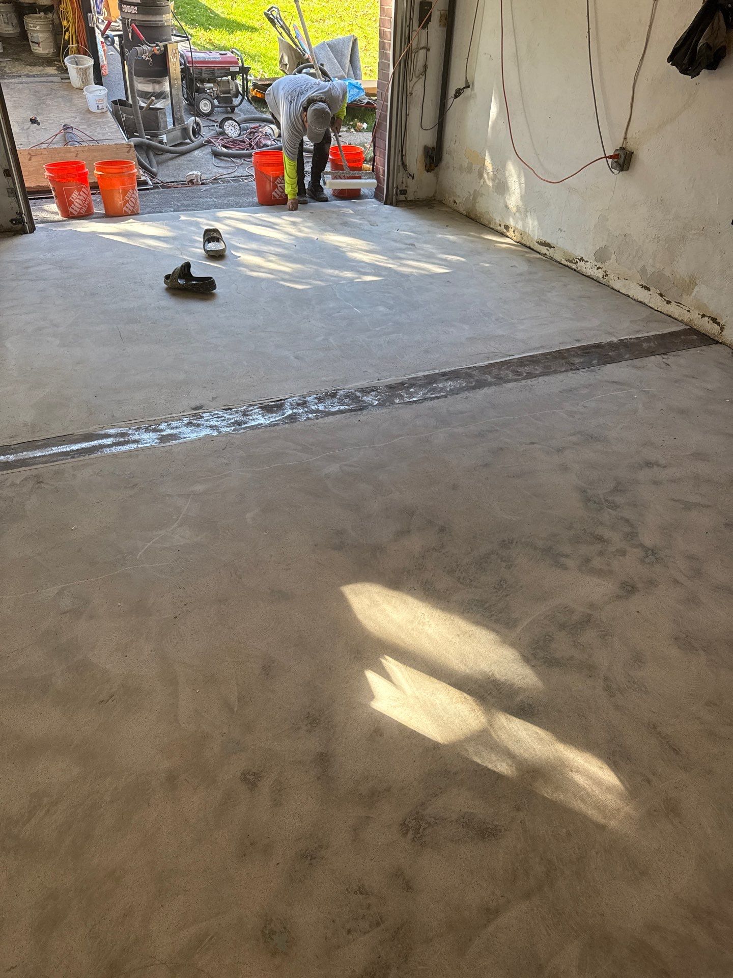 Garage + Steps + structural Repair Project in Pittsburgh by Floors in a Day, Inc