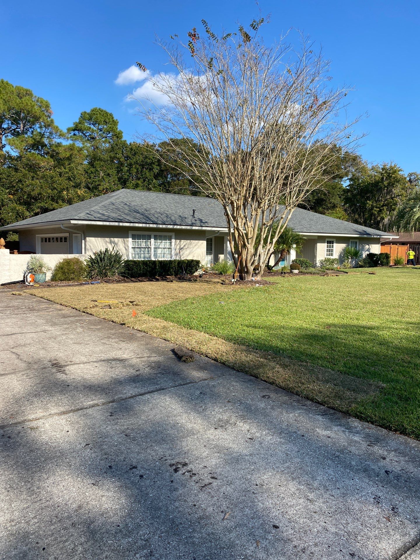 Deerwood Resident | Winter Sod Replacement by ProGreen Services