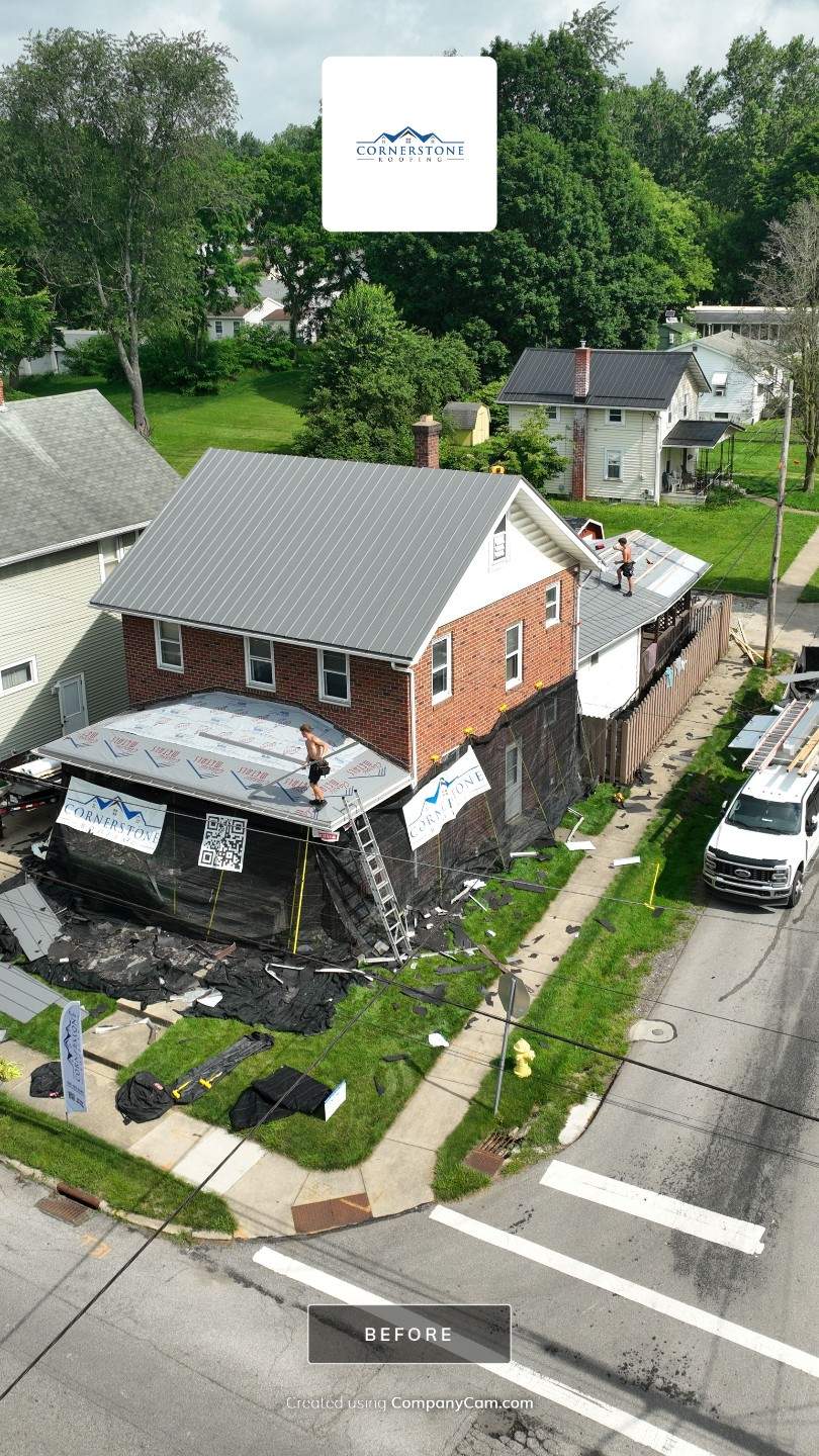 Heavy Metal in Wooster: Textured Charcoal Fortress by Cornerstone Roofing And Siding