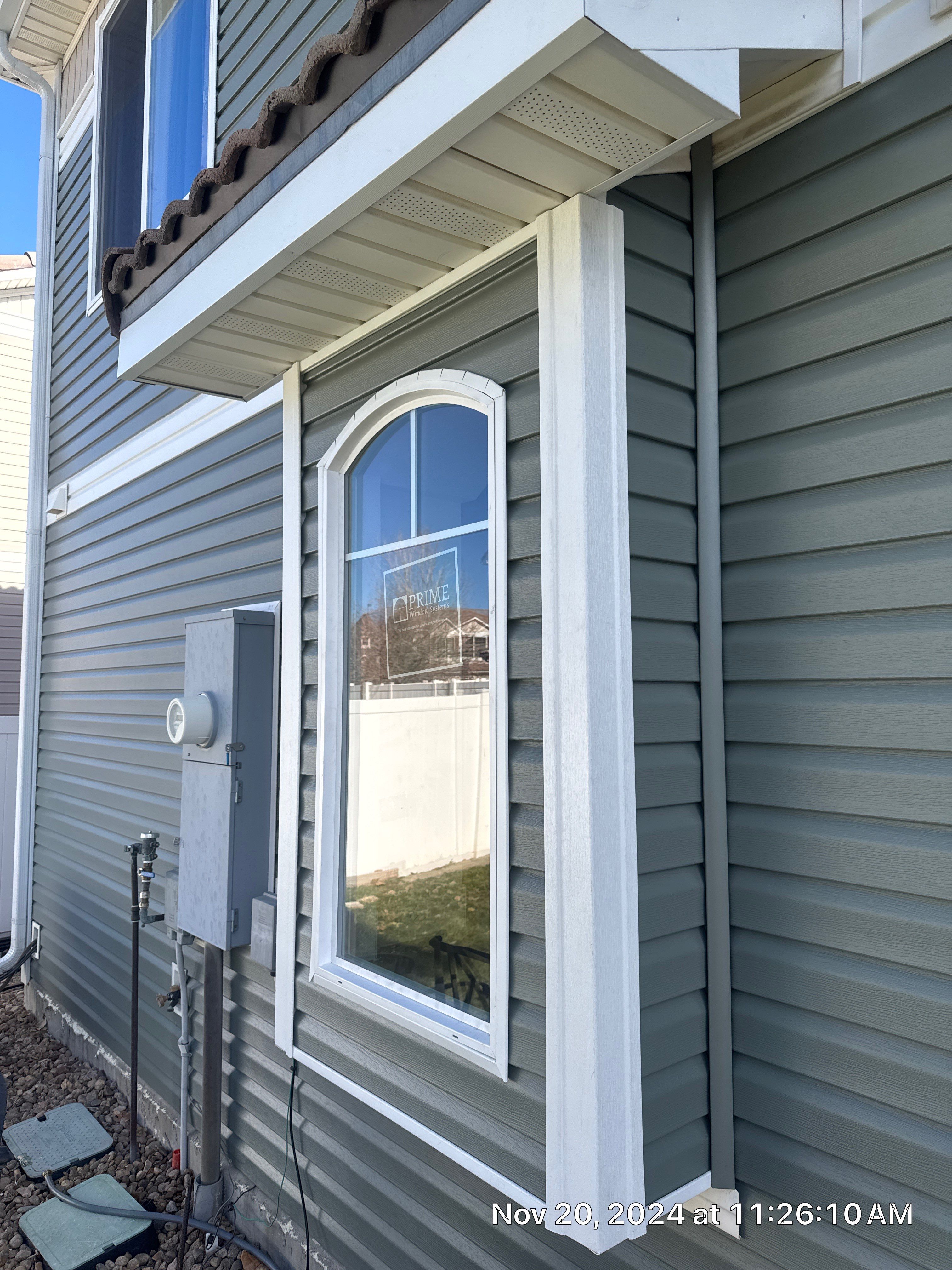 Insurance restoration project - Vinyl by Suchocki Enterprises