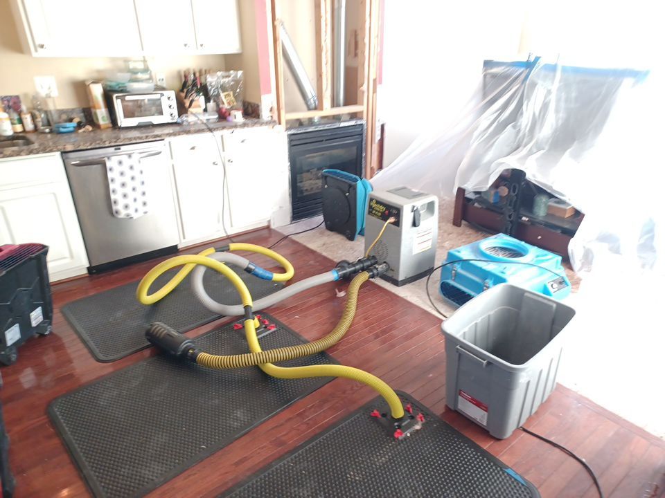 Project in Walled Lake by EzDry Water Mitigation & Property Restoration