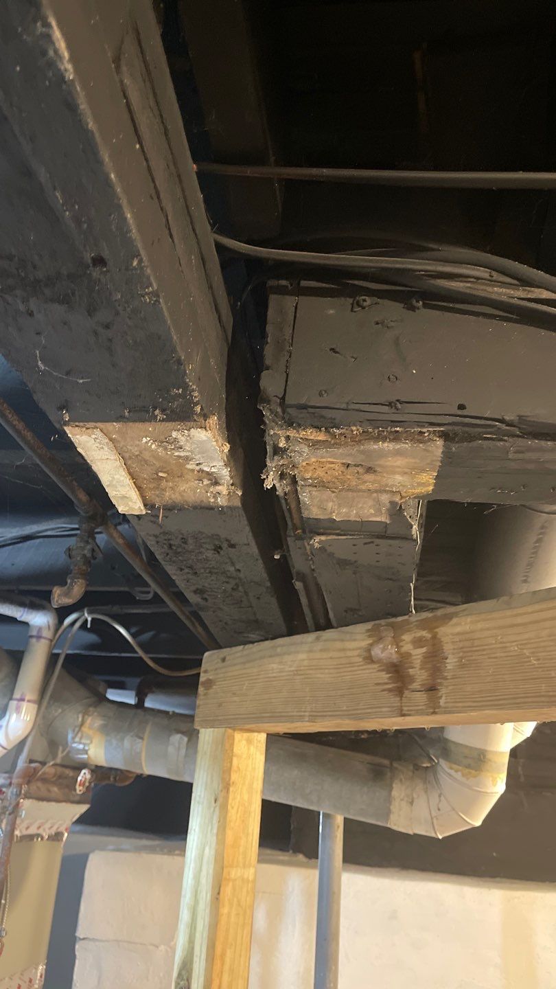 Basement Structural Carpentry by Toledo Basement Repair