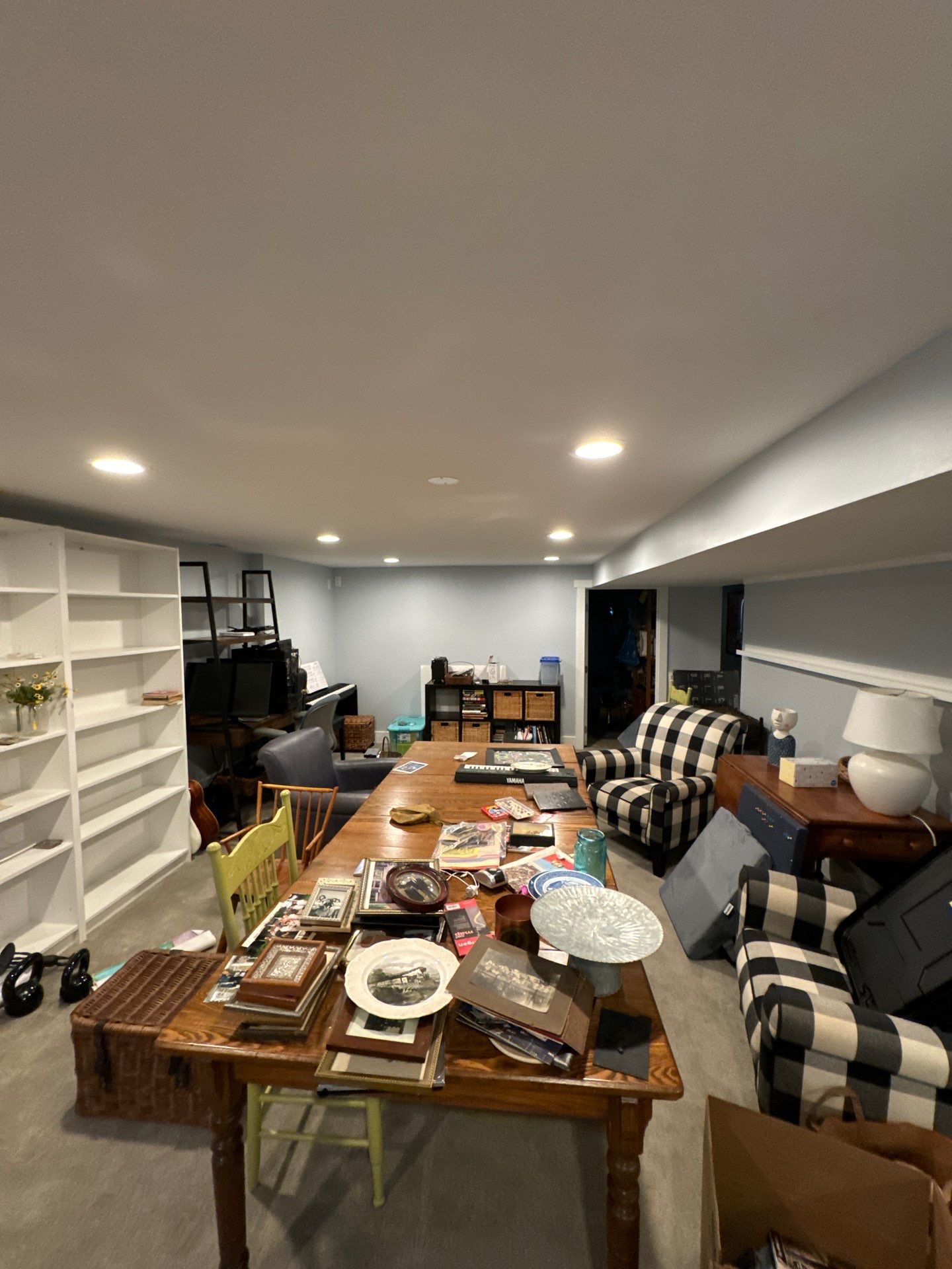 Interior painting, baseboard repair, and drywall install by Gordon Painting