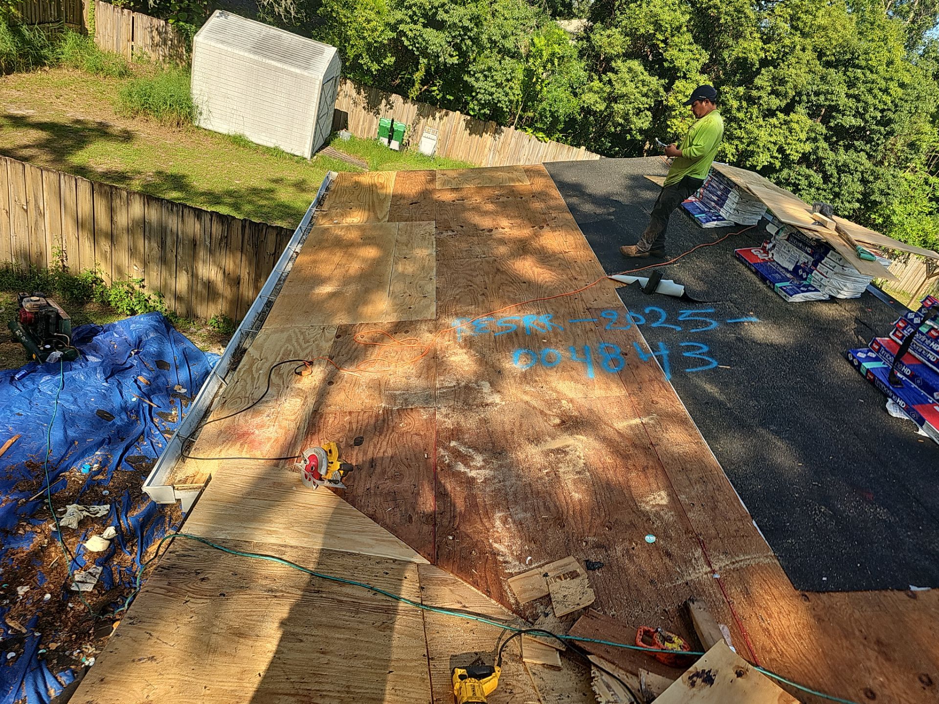 Project in Land O' Lakes 34639 by Mitchell Roofing Company LLC 