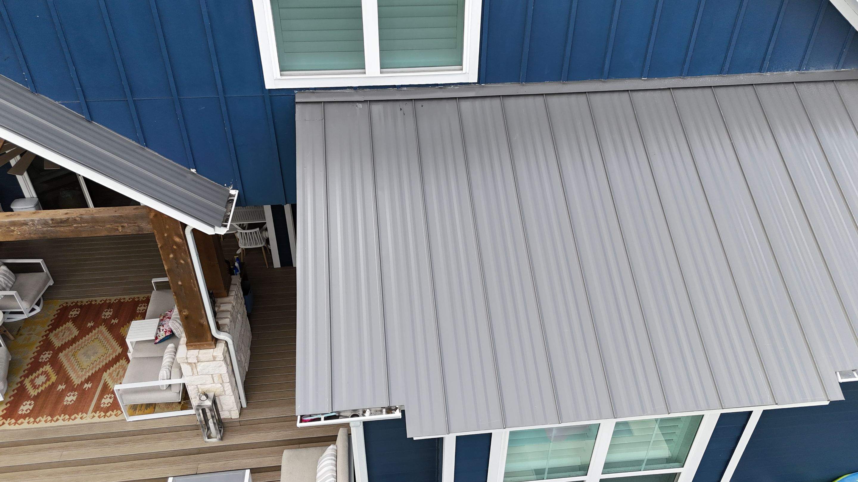 Charcoal Grey - L&A Metals LLC Type FF100, Hidden fastener/Standing Seam by RoofsOnly.com