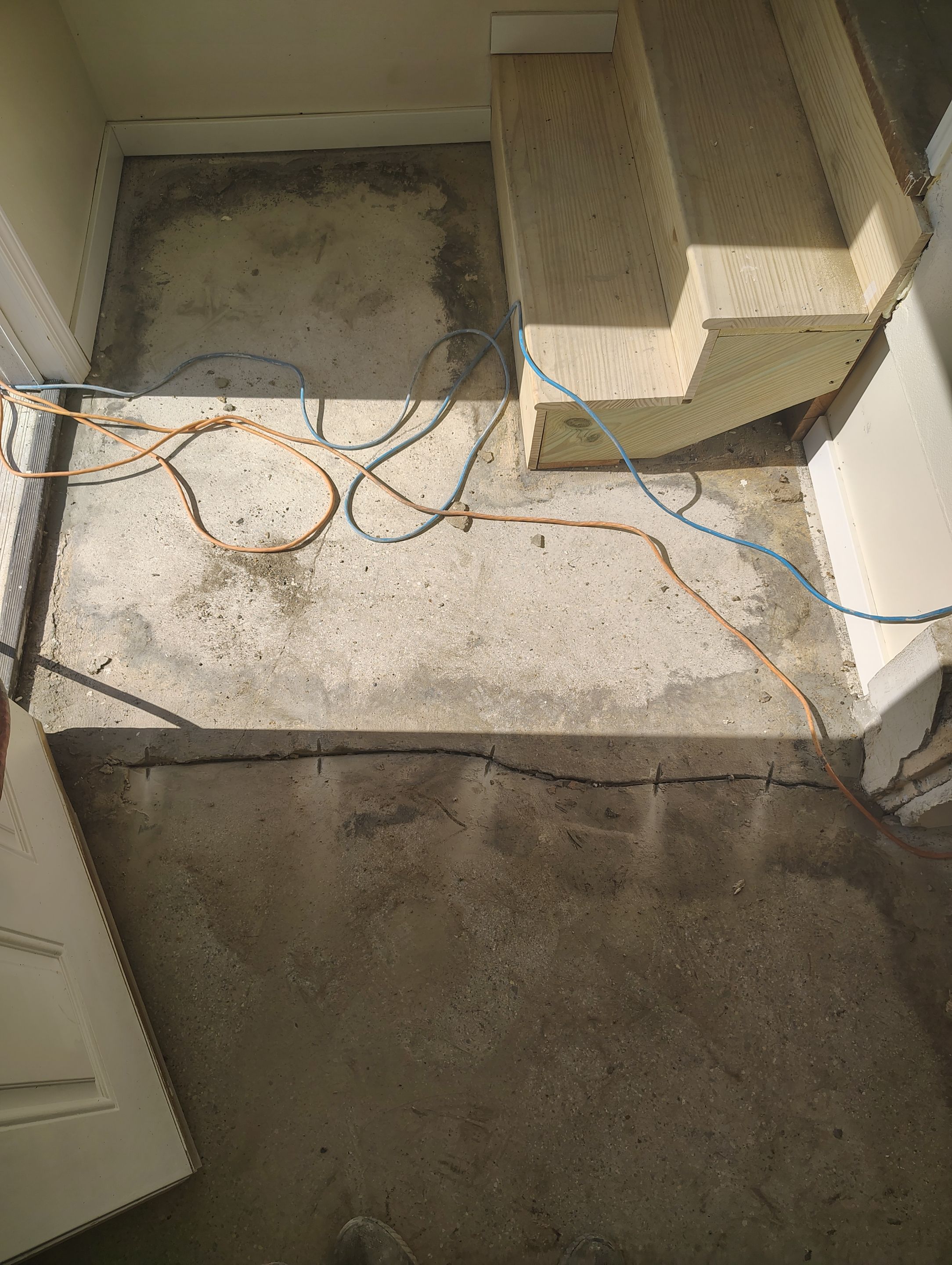 Comprehensive Basement Concrete Floor Coating and Crack Repair in Sioux Falls by Select Painting, Coatings & Garage Cabinets