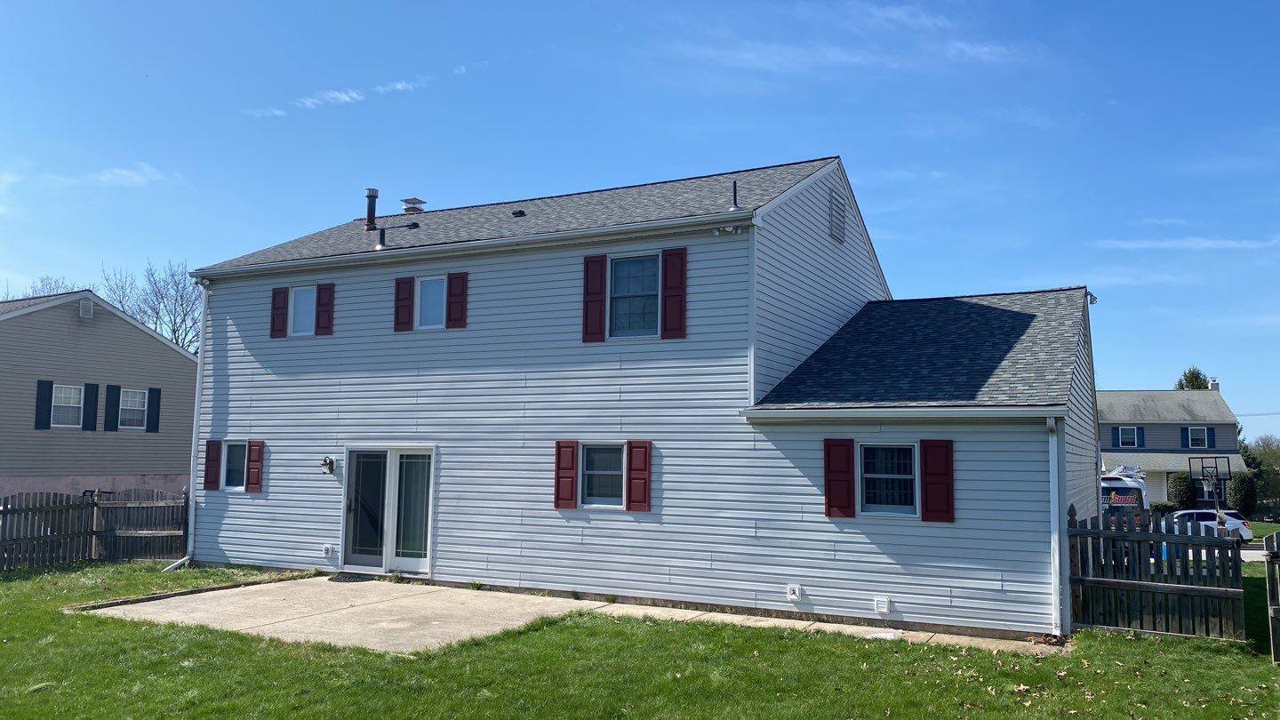 Roofing Installation using CertainTeed Landmark Pro - Max Def Colonial Slate by Storm Guard of Ches-Mont PA