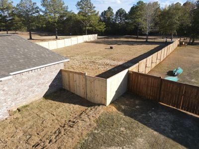 6ft Treated Pine Good Neighbor w/Cedar & Ornamental