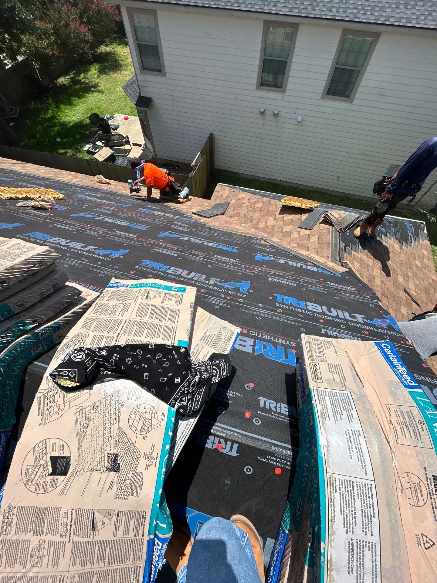 Project in San Marcos by Rhino Roofing and General Contracting, LLC