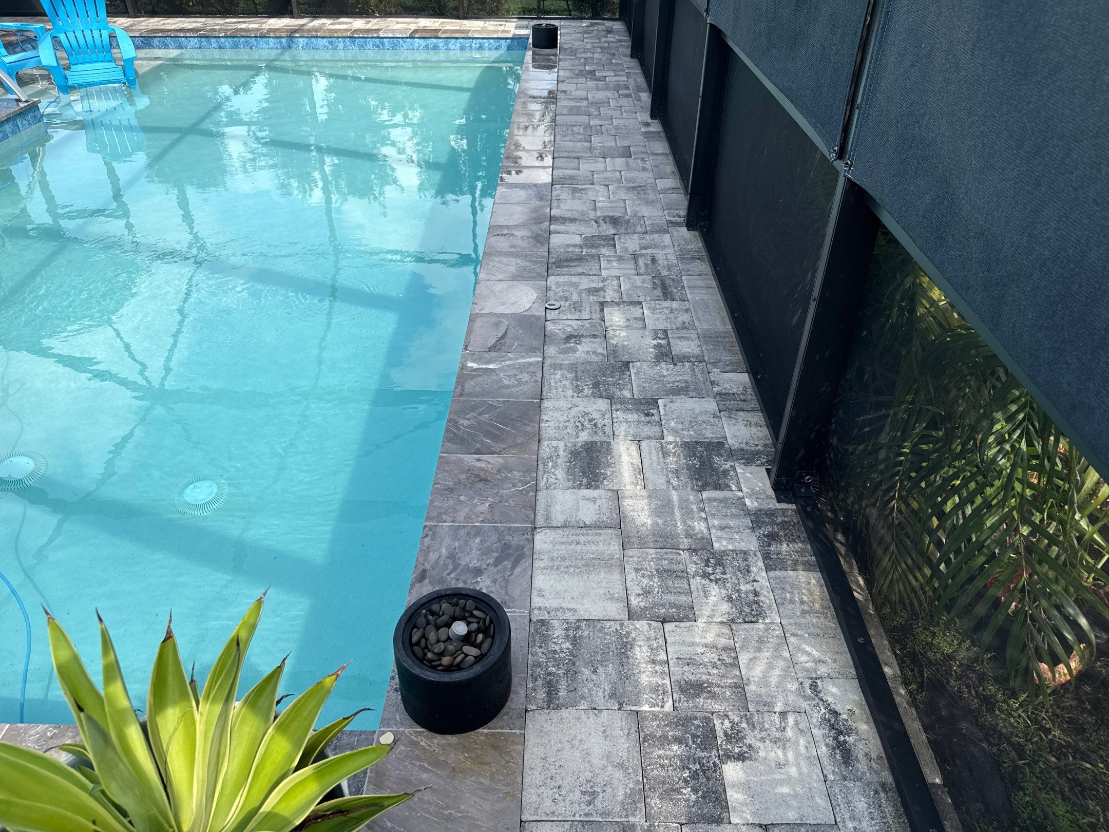 Paver Pool Deck & Screen Enclosure Cleaning – North River Ranch, Parrish, FL by Sunshine AquaWash