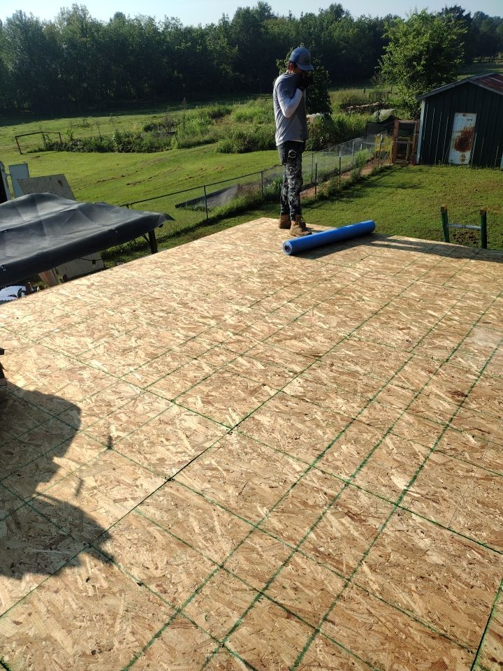 Residential Flat Roof Replacment: IB PVC by Hostetler Roofing