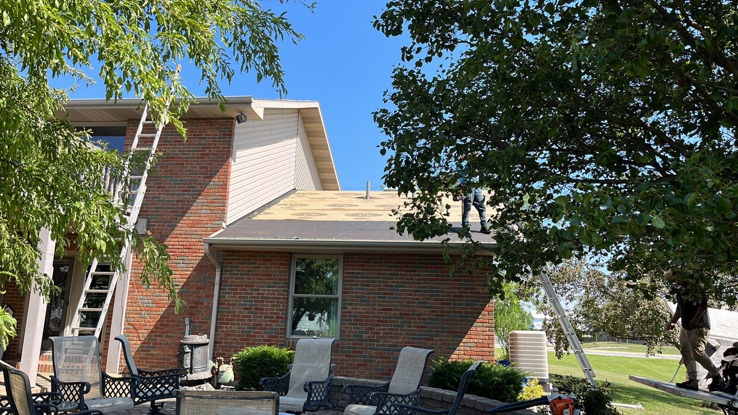 Residential Roofing Installation using GAF Timberline HDZ Weathered Wood by Nitro Roofing and Construction