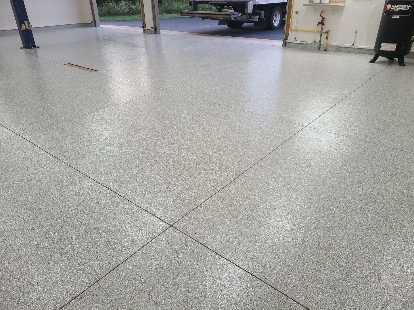 Large Garage in Mt. Everest - Vienna, OH by Alexander Concrete Coatings