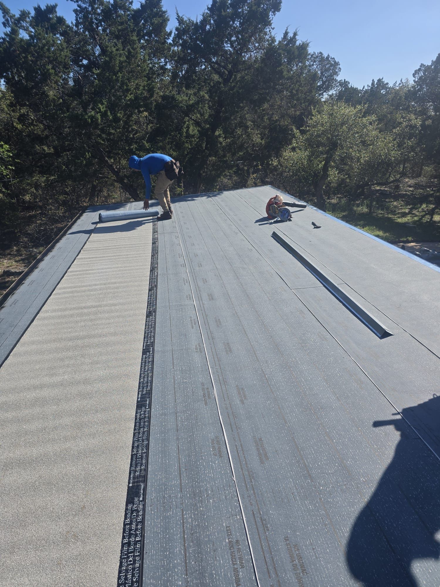 Leander Hail Damage Restoration and Architectural Shingle Roof Replacement by Caliber Restoration LLC