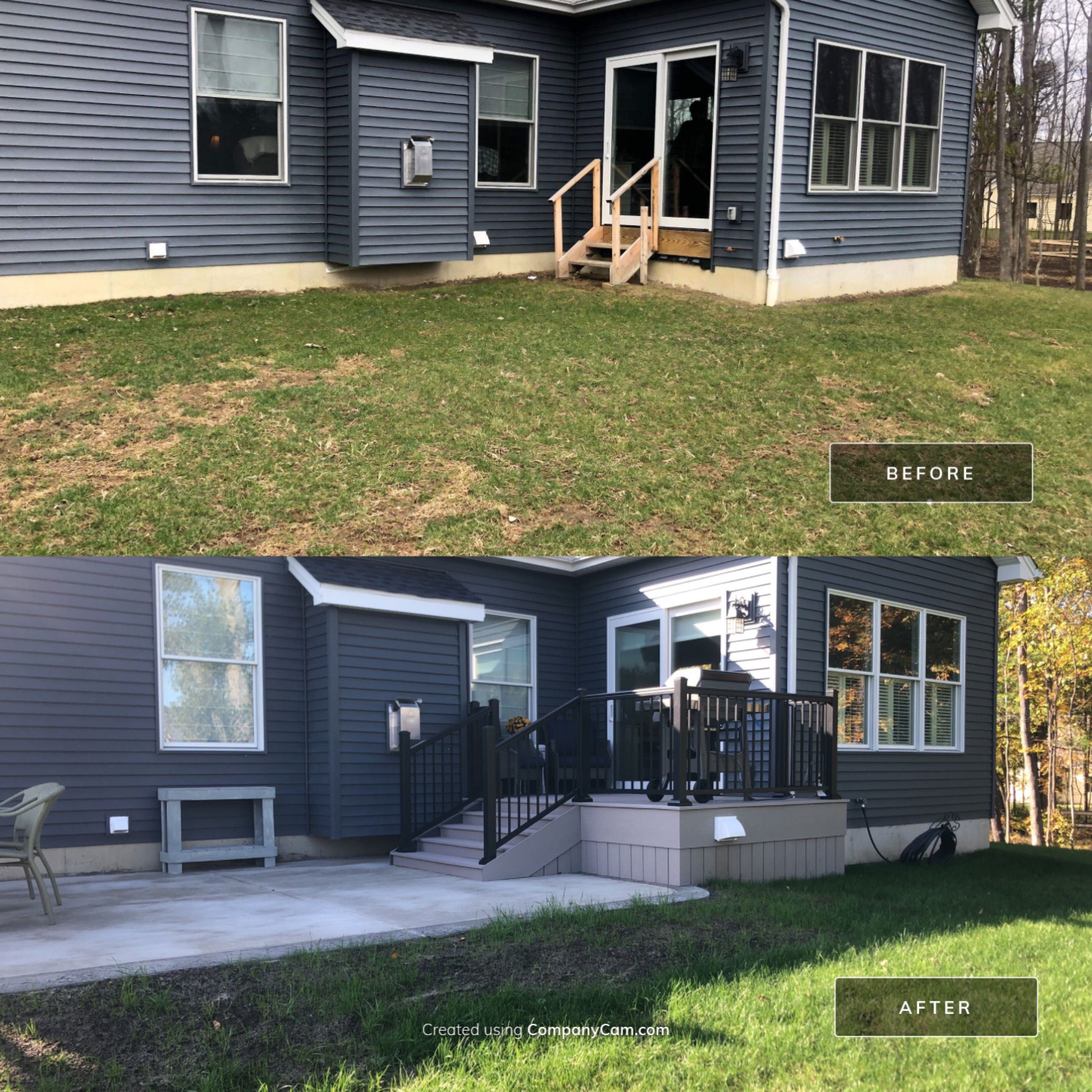 Outdoor Living- Deck and Concrete by Ivy Lea Construction