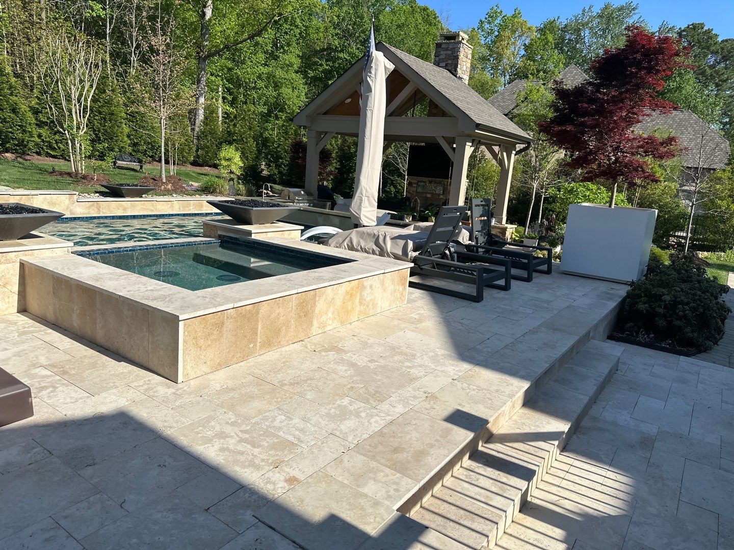 Pool Deck using Wood Sealant by DuraSeal