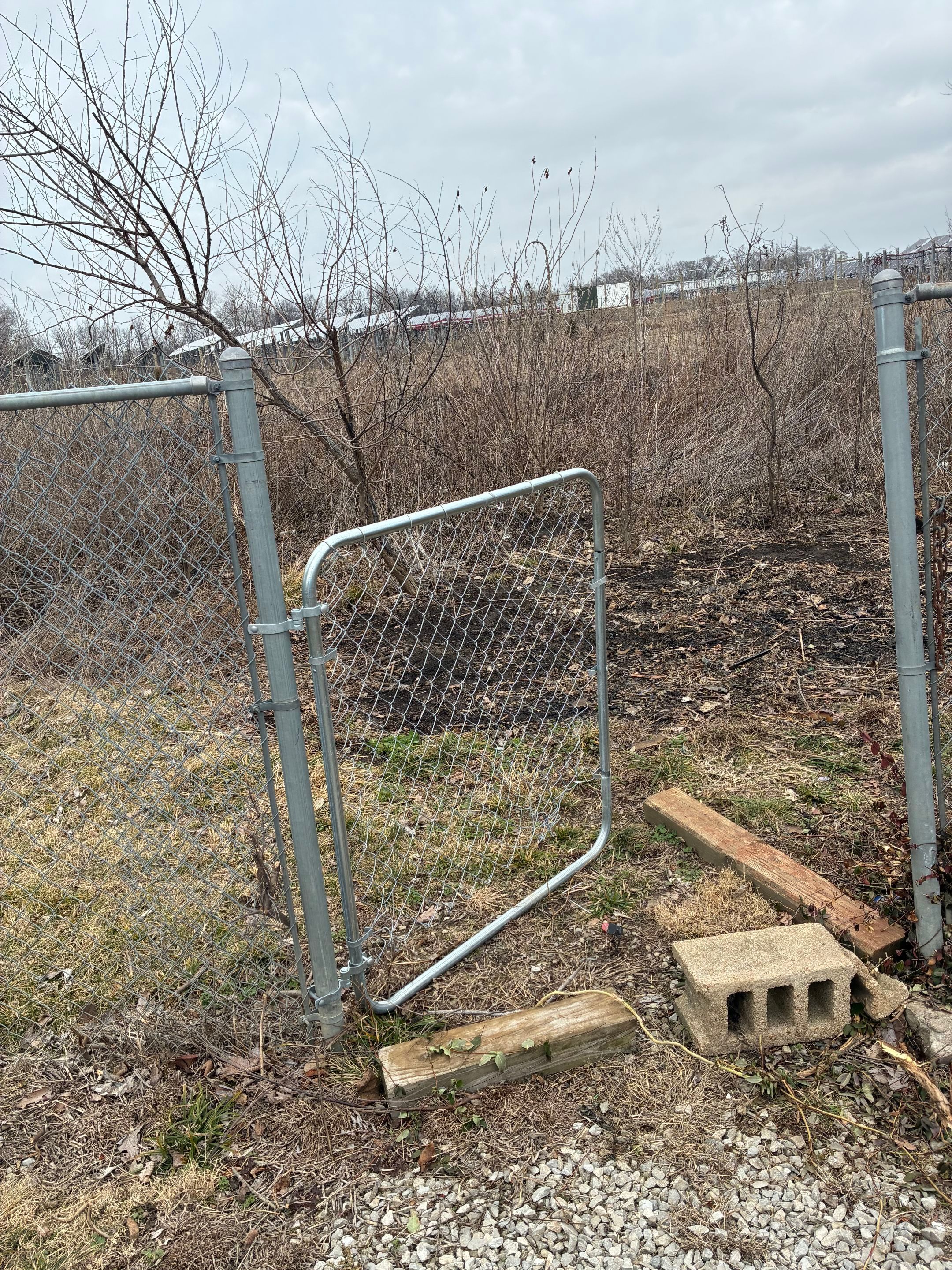 Chain Link Fence Repair and Custom Gate Installation – East St. Louis, IL by Legendary Services Company LLC.