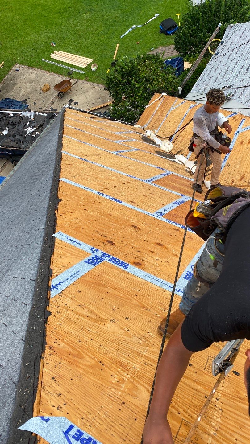 Residential Roofing Repair using Roof Replacement by American Roofing & Construction LLC