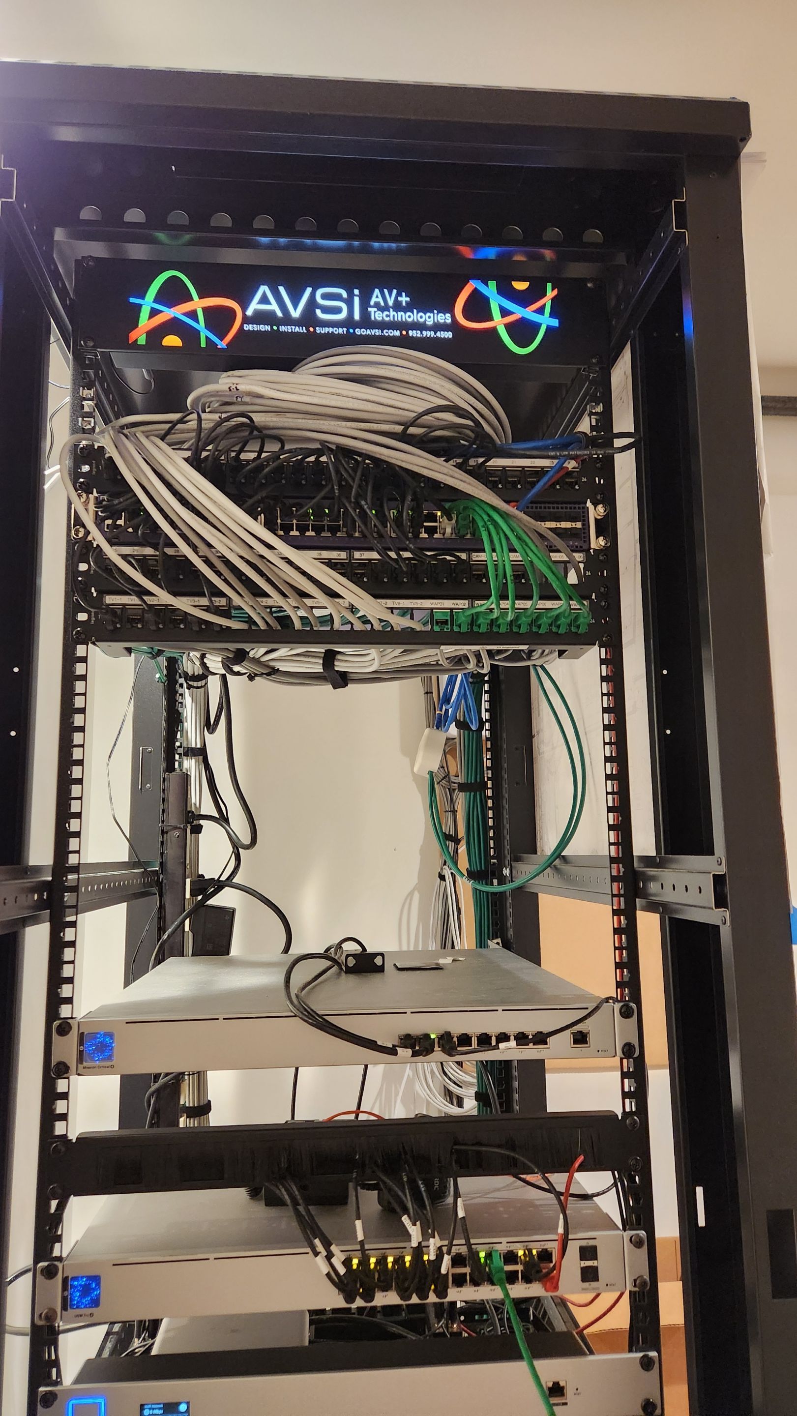 Upscale Winebar AV/CCTV/Card Access install by AVSi