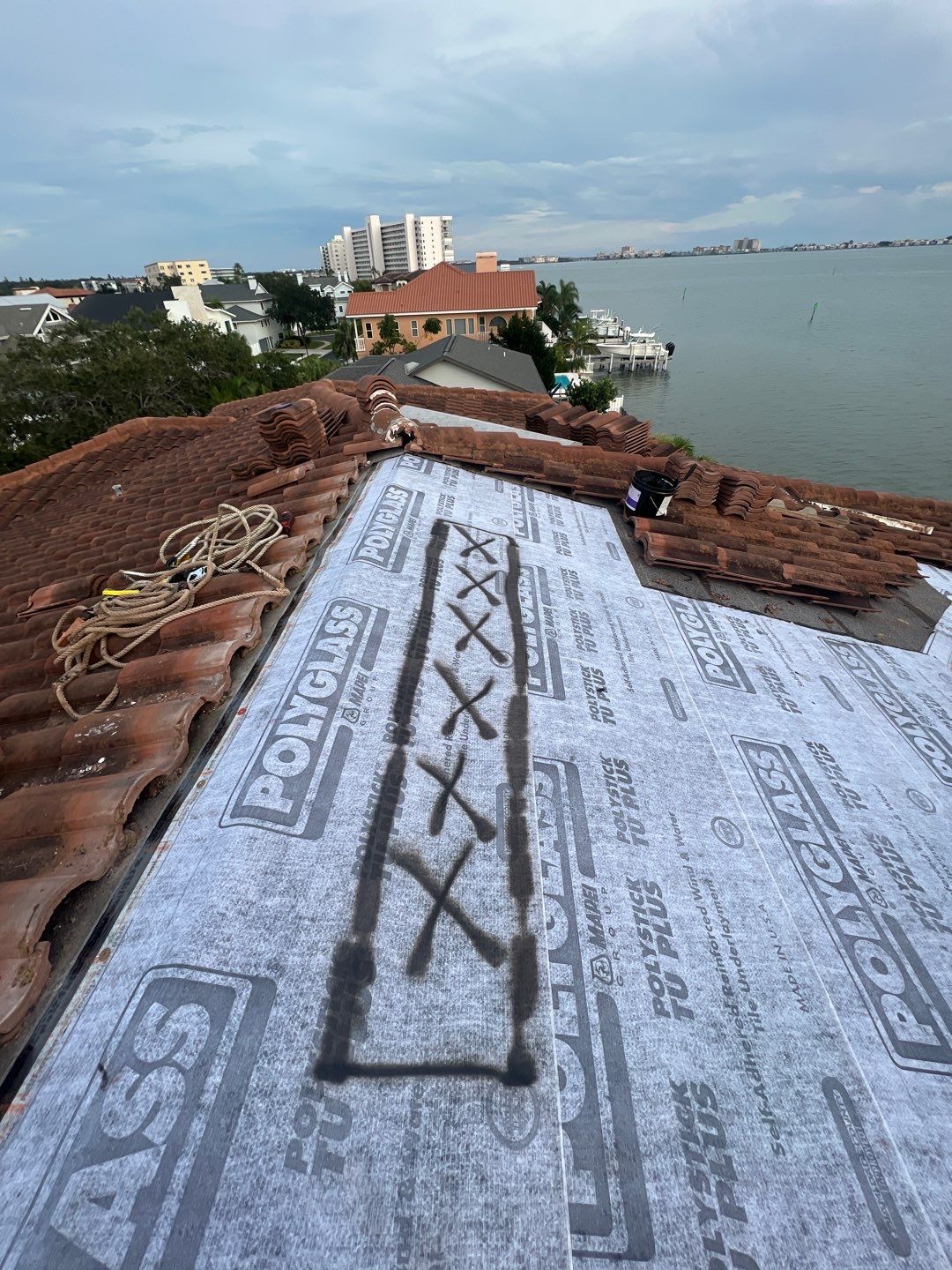 Residential Roofing Repair using Concrete Roof Tile by RoofSmith of Tampa Bay