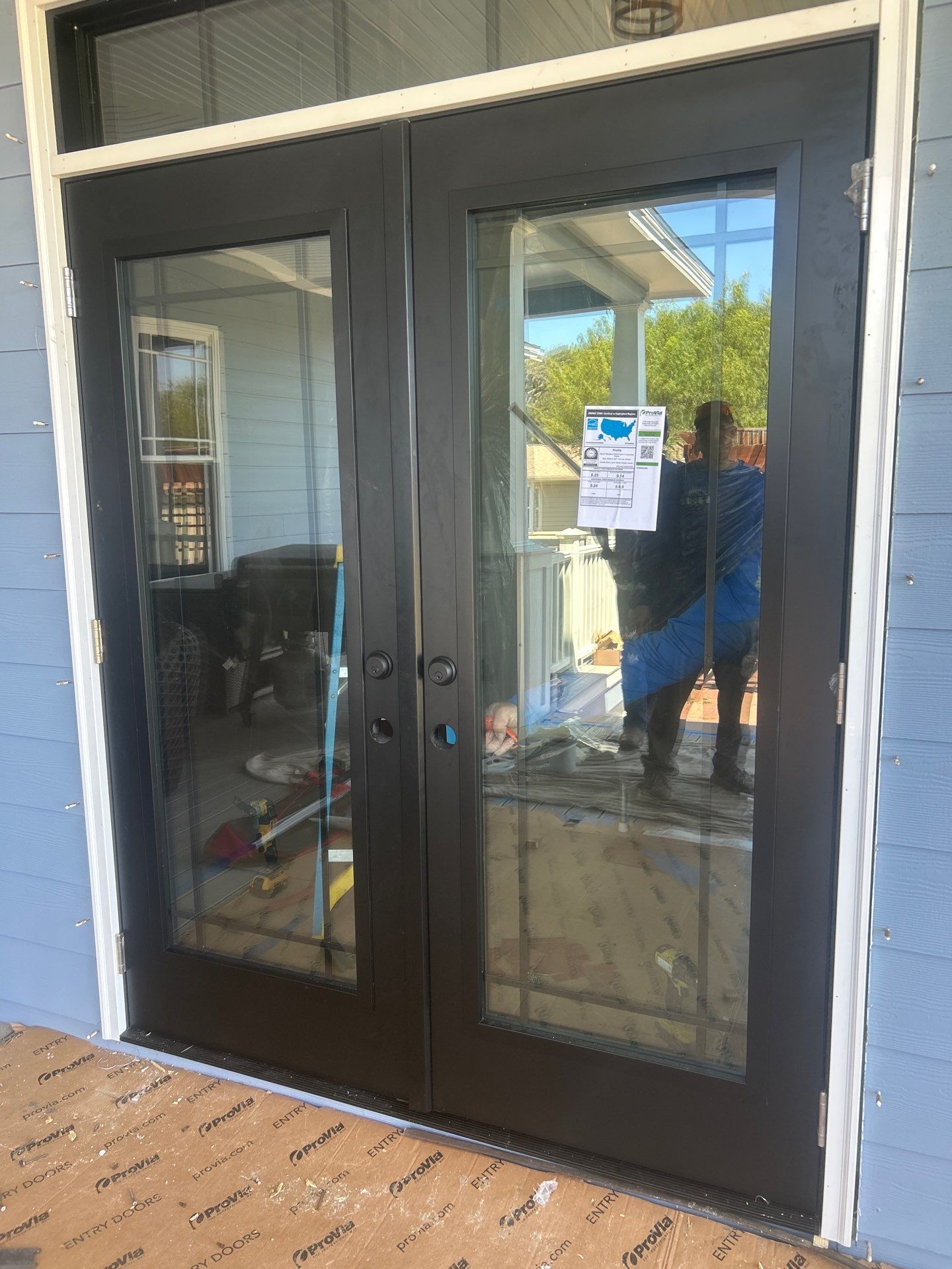Portland Shore Porch Build and Custom Doors by Bayfront Roofing and Construction