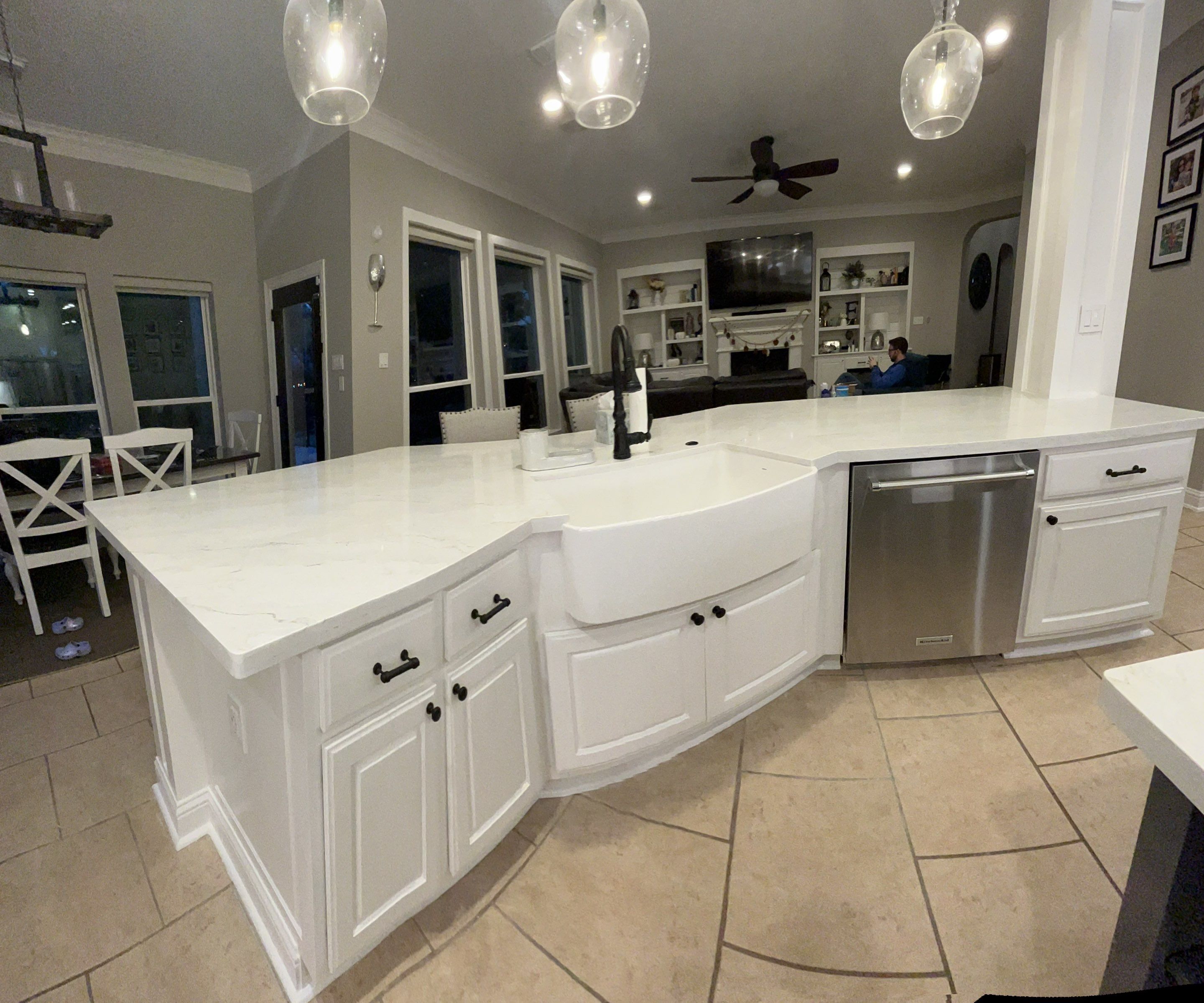 Stunning Kitchen Remodel   by L&T General Contractors and Restoration INC