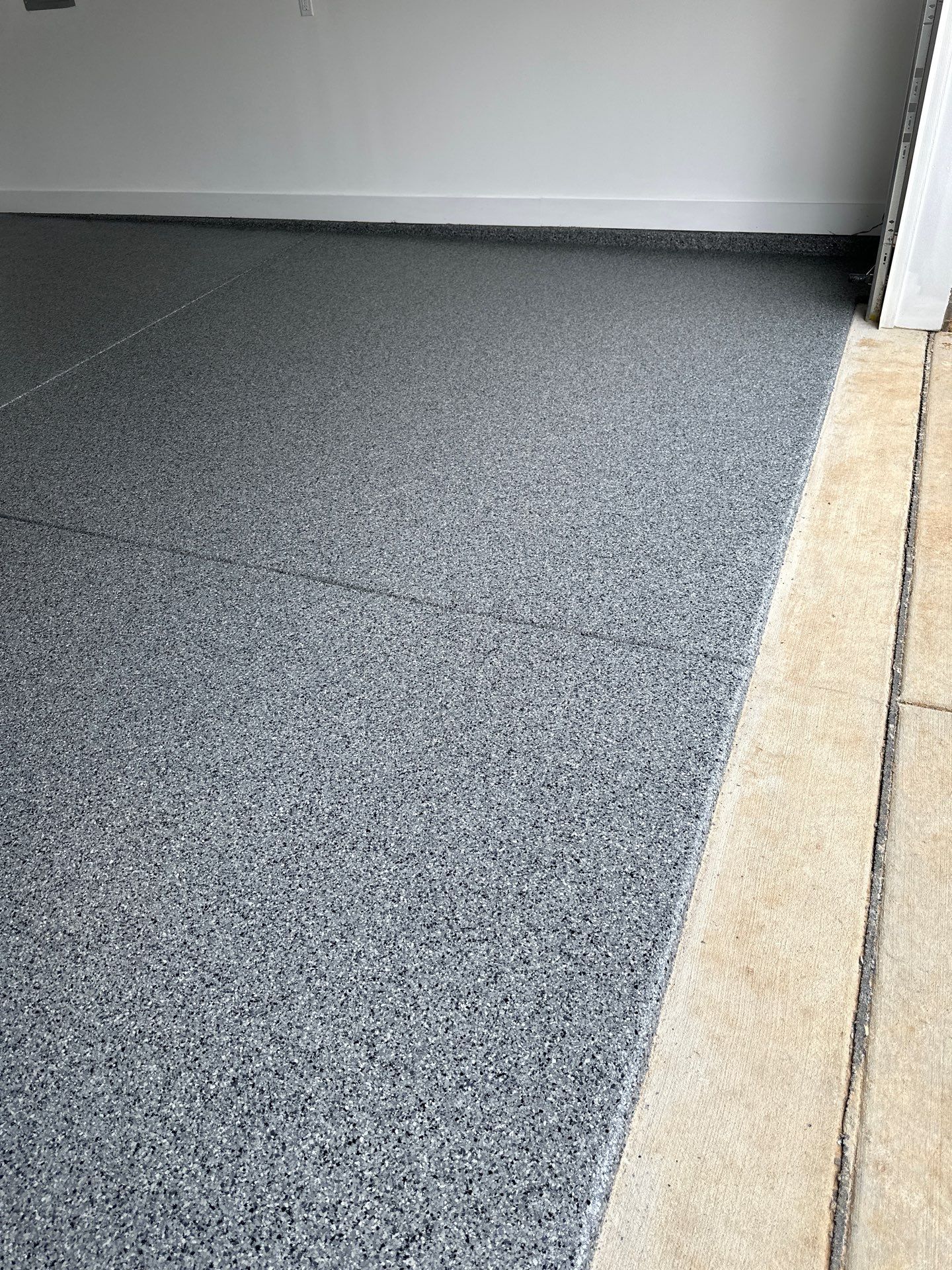 Garage Floor Coating using Nightfall by My Garage Floor Guys