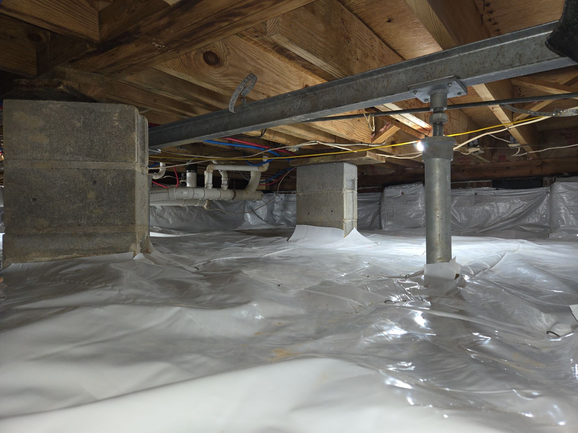 Project in Suffolk by Patriot Crawl Space Repairs