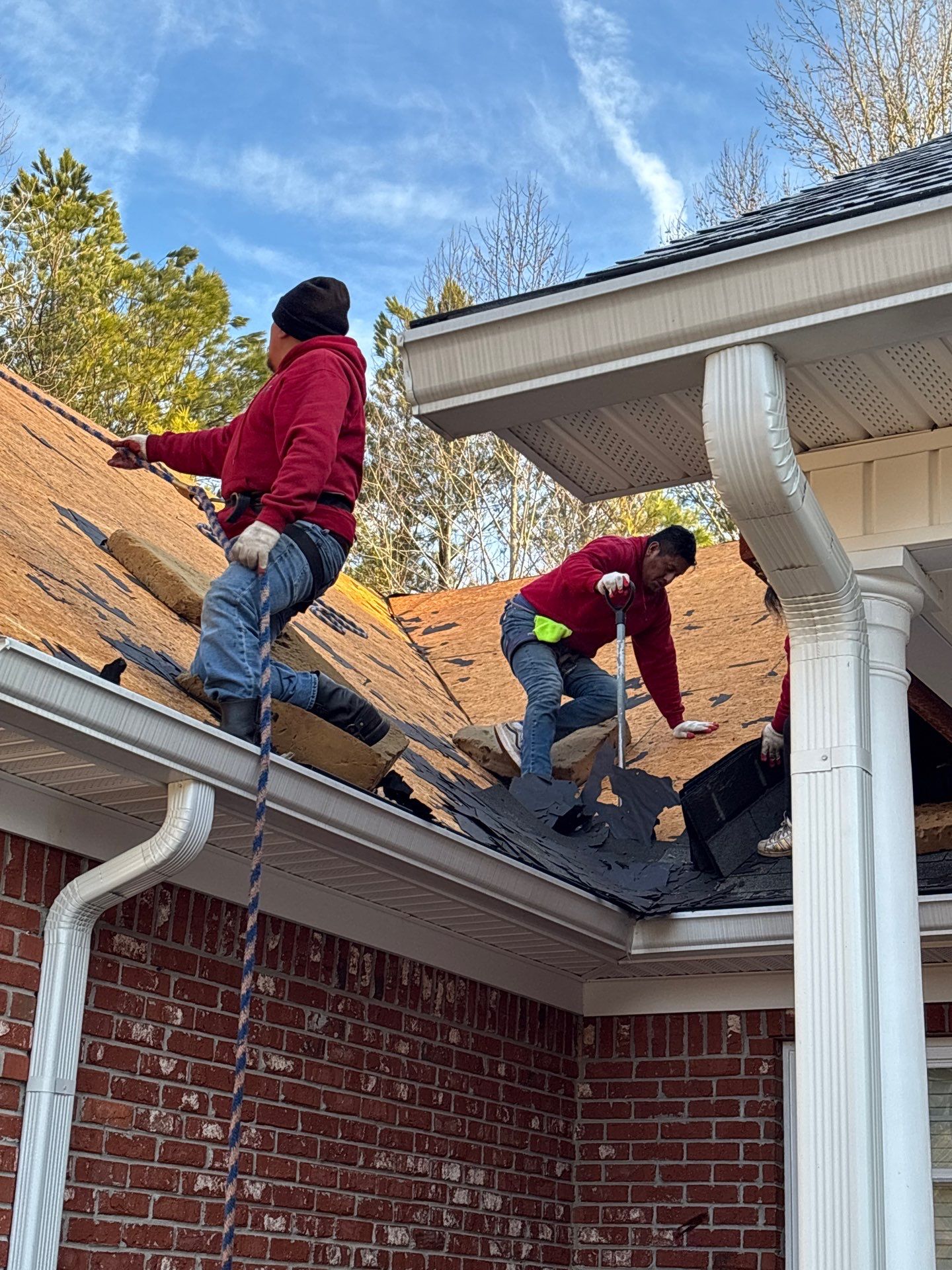 Roof replacement by Deerfield Roofing LLC