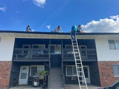 Multi-Family Property Roof Inspection and Exterior Repairs in Fairborn by Level Up Roofing and Restoration Services LLC