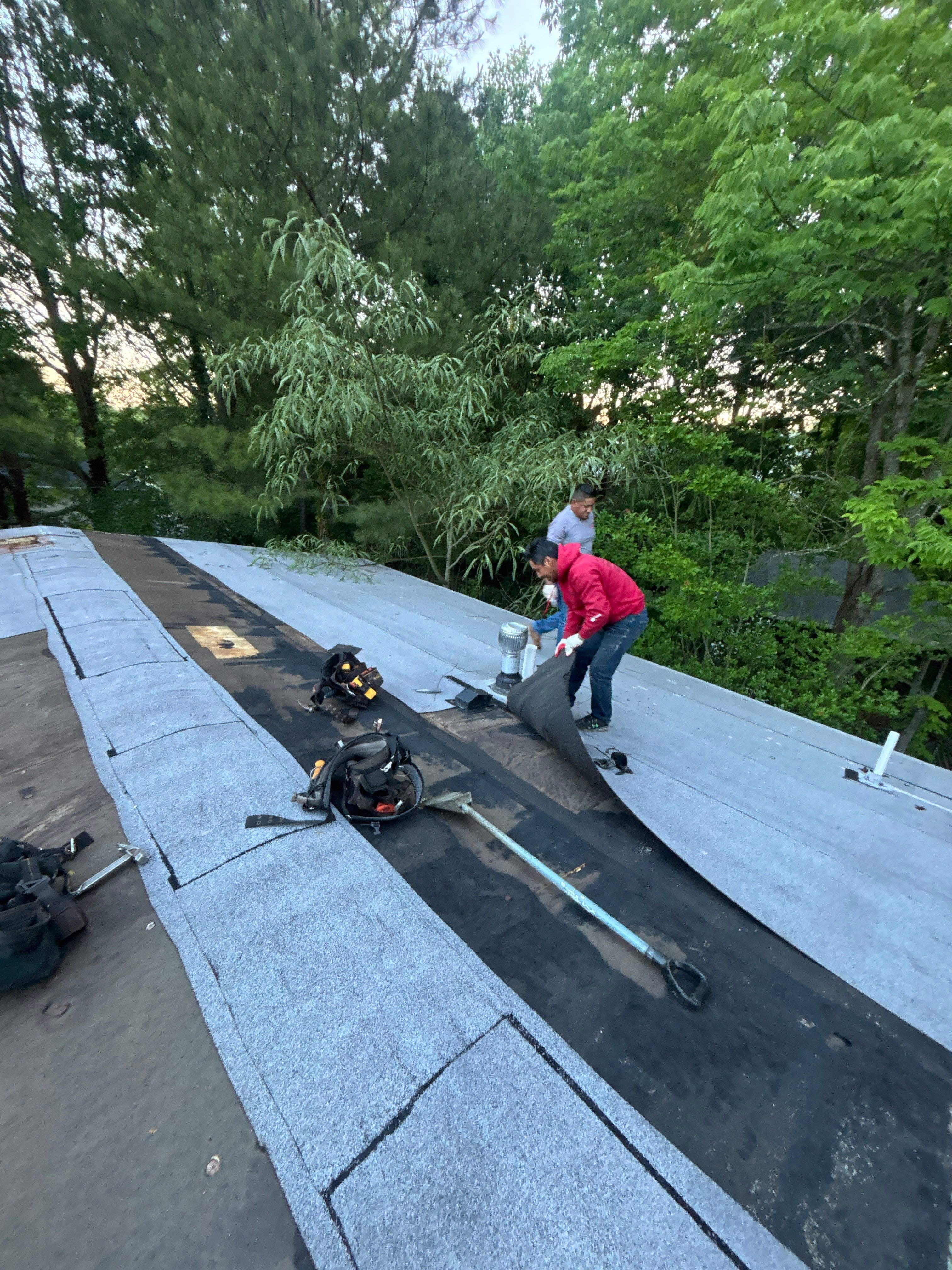 Roof replacement by Deerfield Roofing LLC
