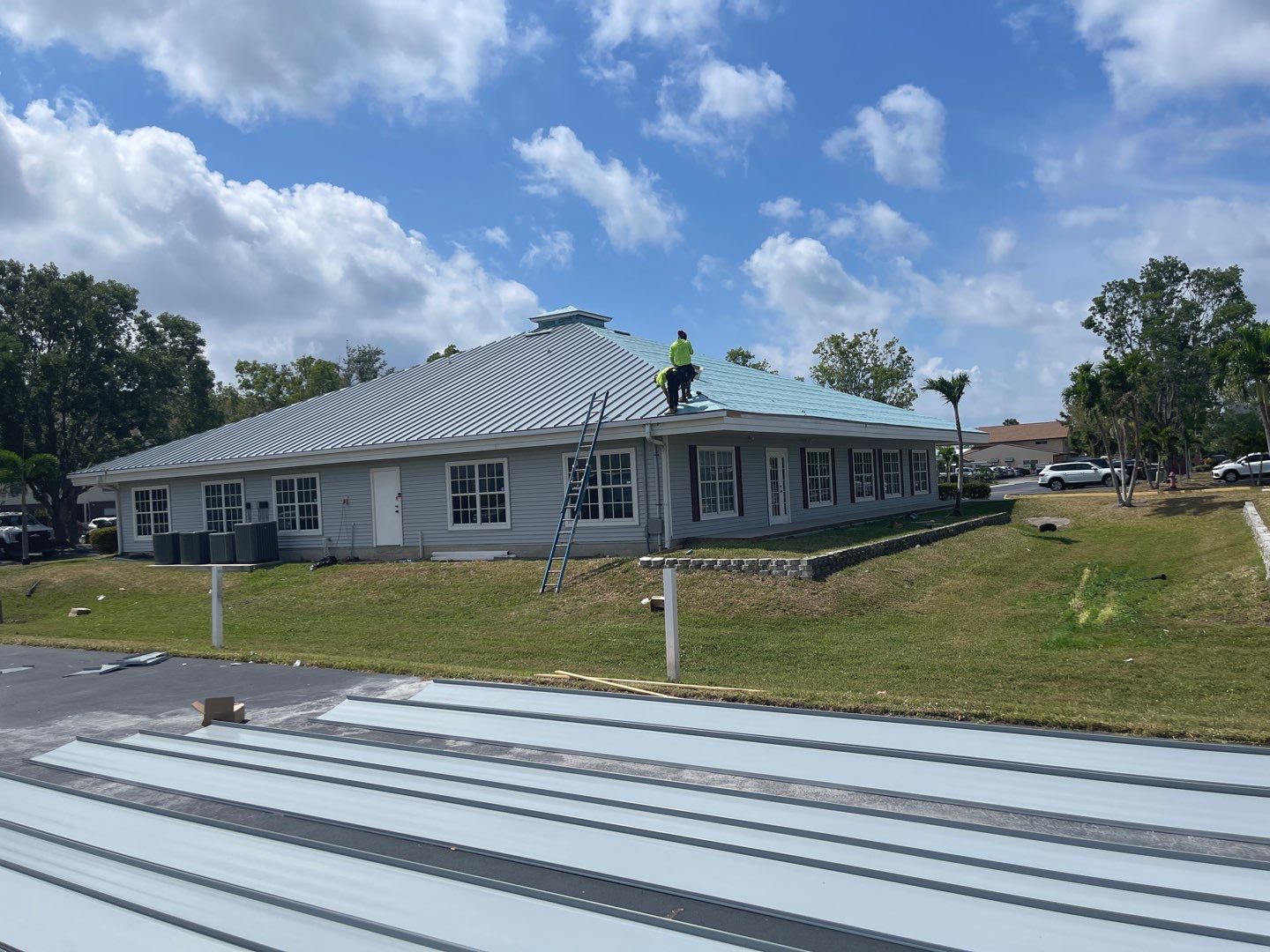 Commercial Standing Seam Metal Replacement in Fort Myers, FL by International Roofing
