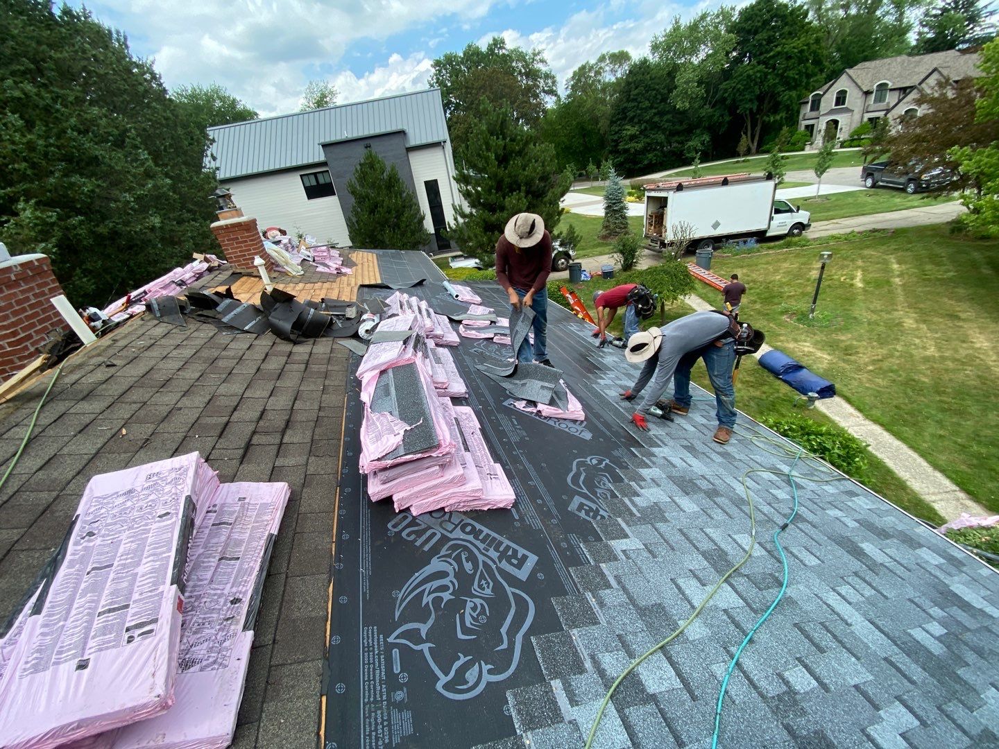Roof Replacement using Owens Corning by 180 Contractors