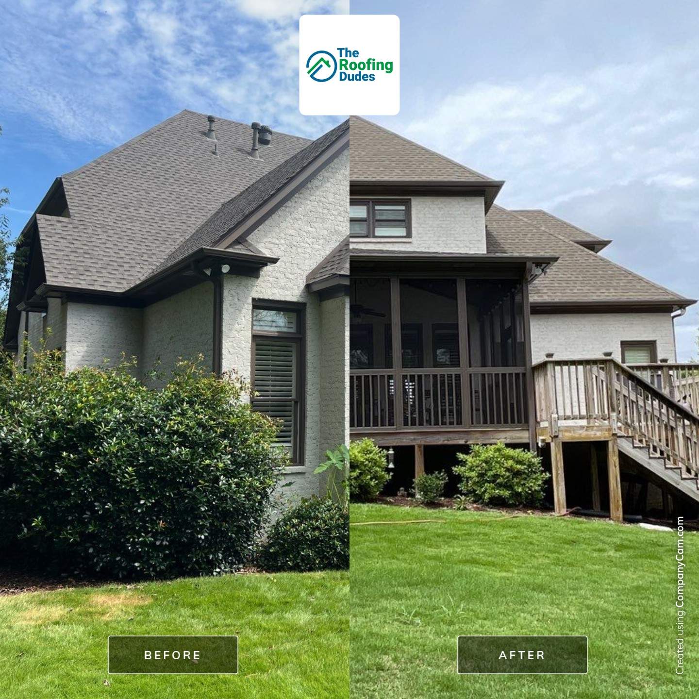 Residential Roofing Installation using Architectural Shingles by The Roofing Dudes
