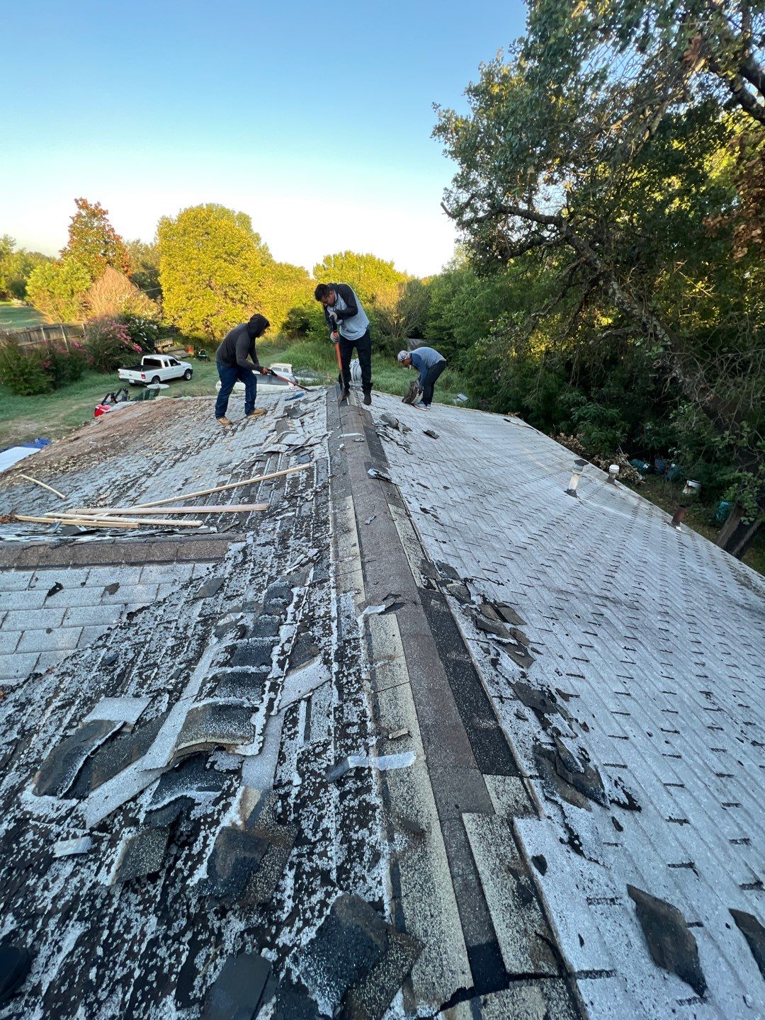 Residential Roofing Installation using GAF Natural Shadow  by A & H Roofing and Contracting