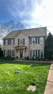 Residential Roofing Installation using Gaf Timberline HDZ Weathered Wood