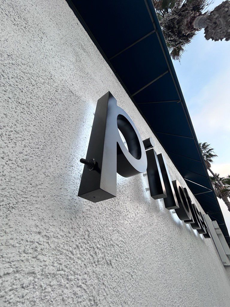 Project in Santa Monica by Golden State Signs