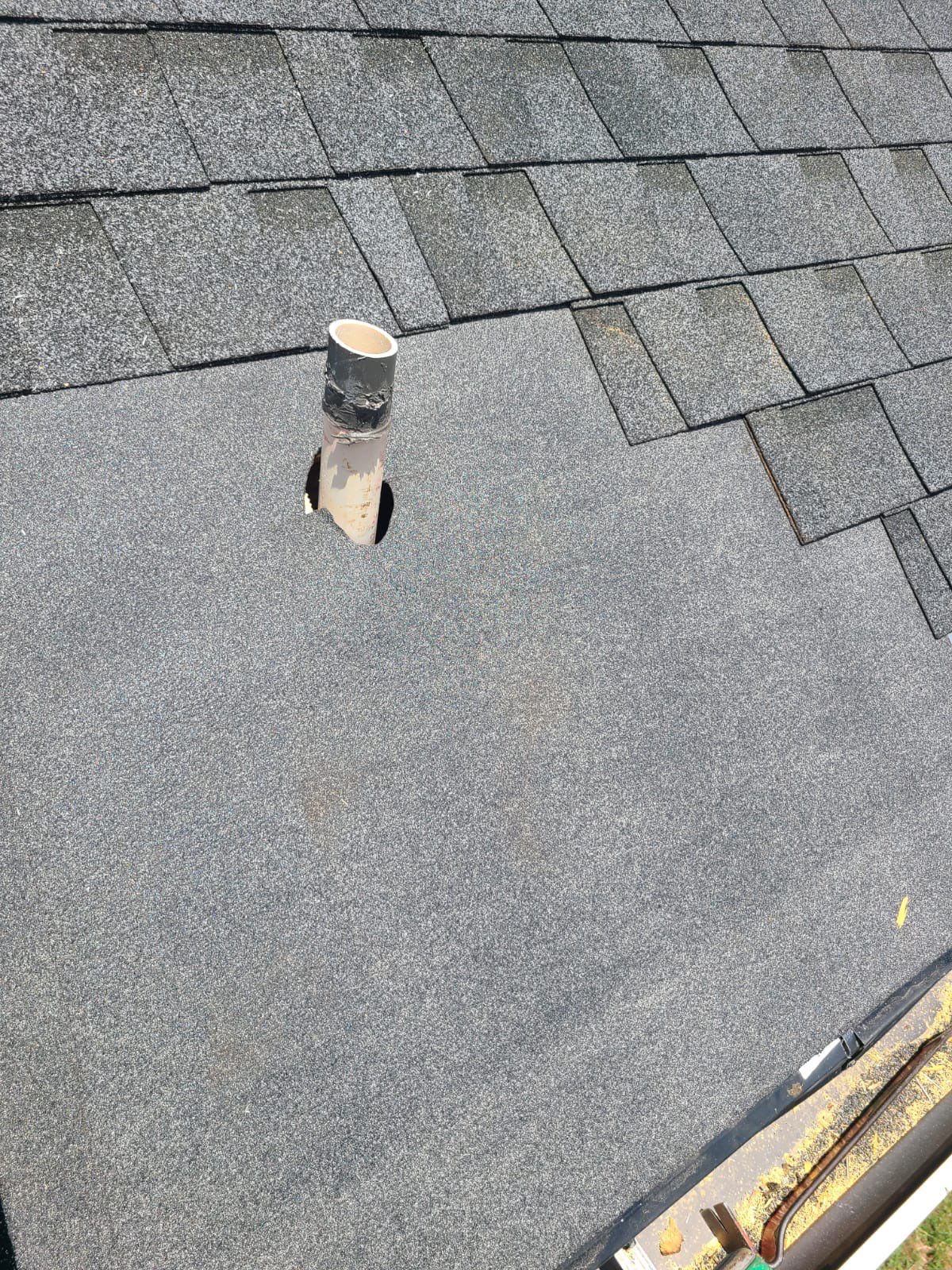 Hail Damage using Owen's Corning Duration (Lifetime) Shingles by Roof Repair Company