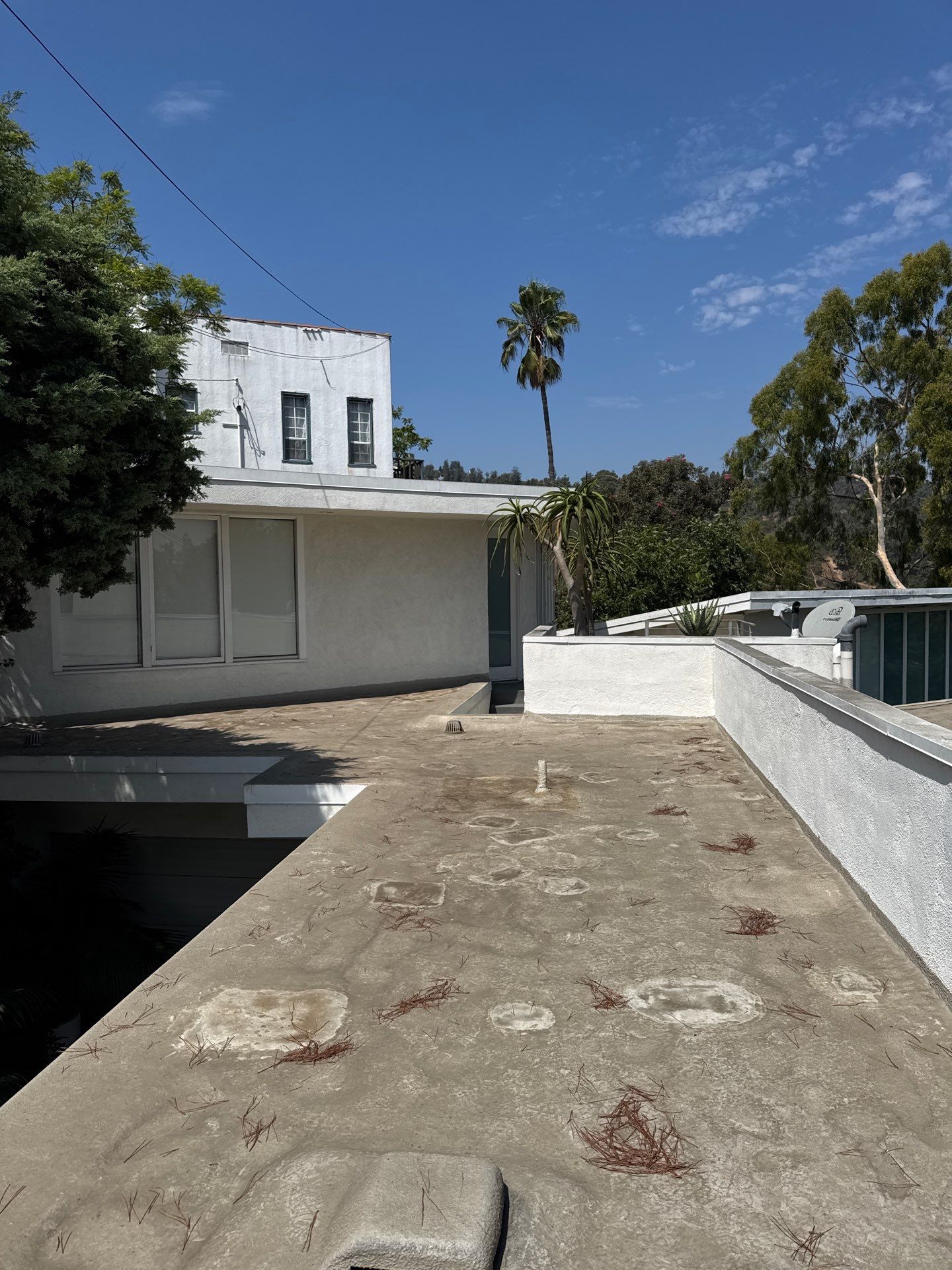 Silicone Membrane Re-coating  by Hull Brothers Roofing